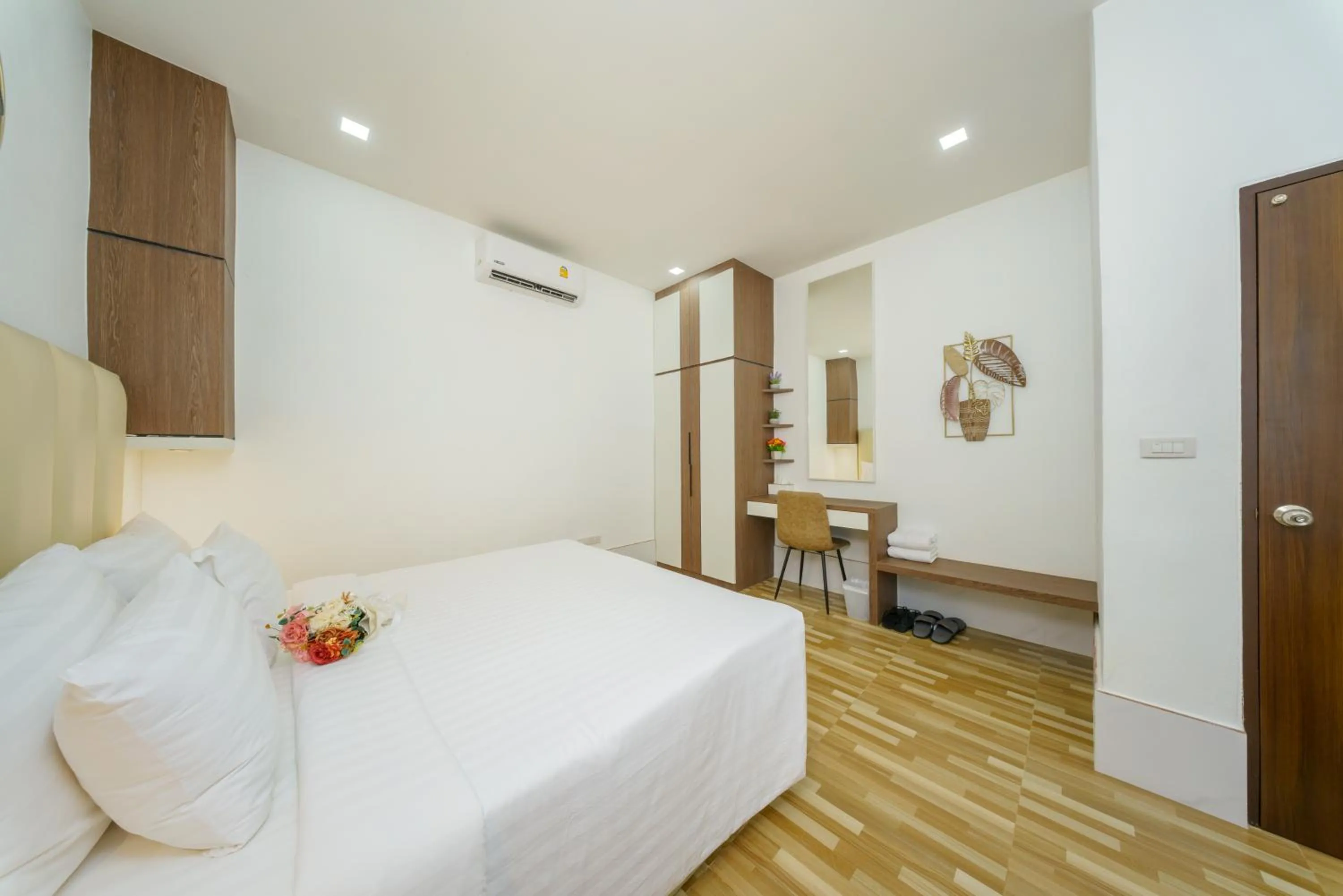 Bedroom, Bed in Lark Pool Villa Aonang Krabi