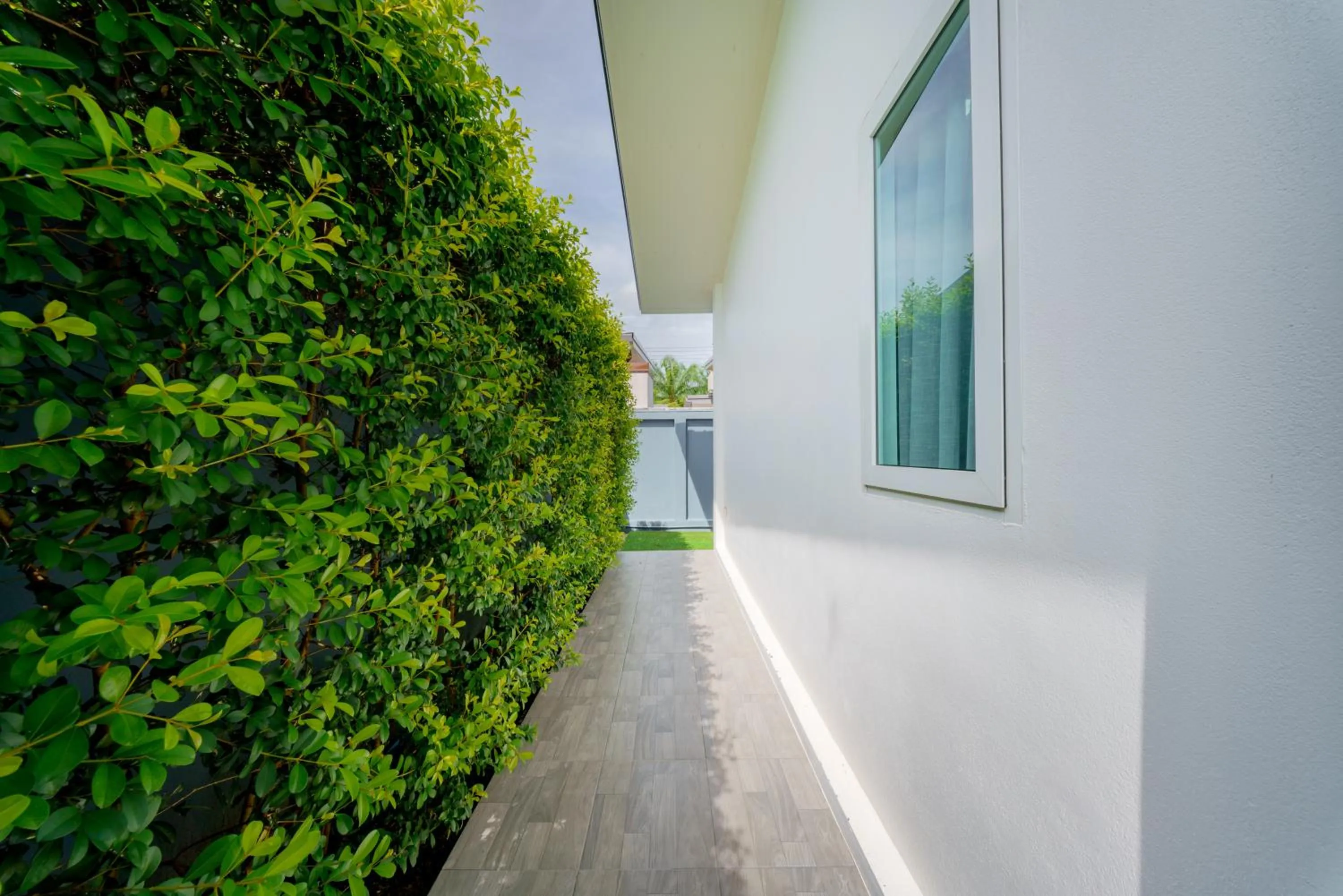 Garden view in Lark Pool Villa Aonang Krabi