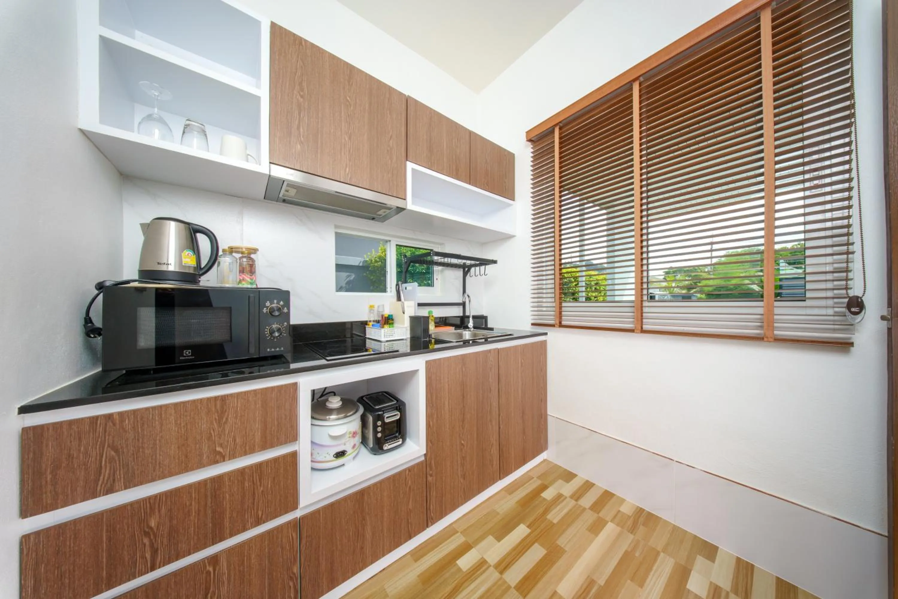 Kitchen or kitchenette in Lark Pool Villa Aonang Krabi