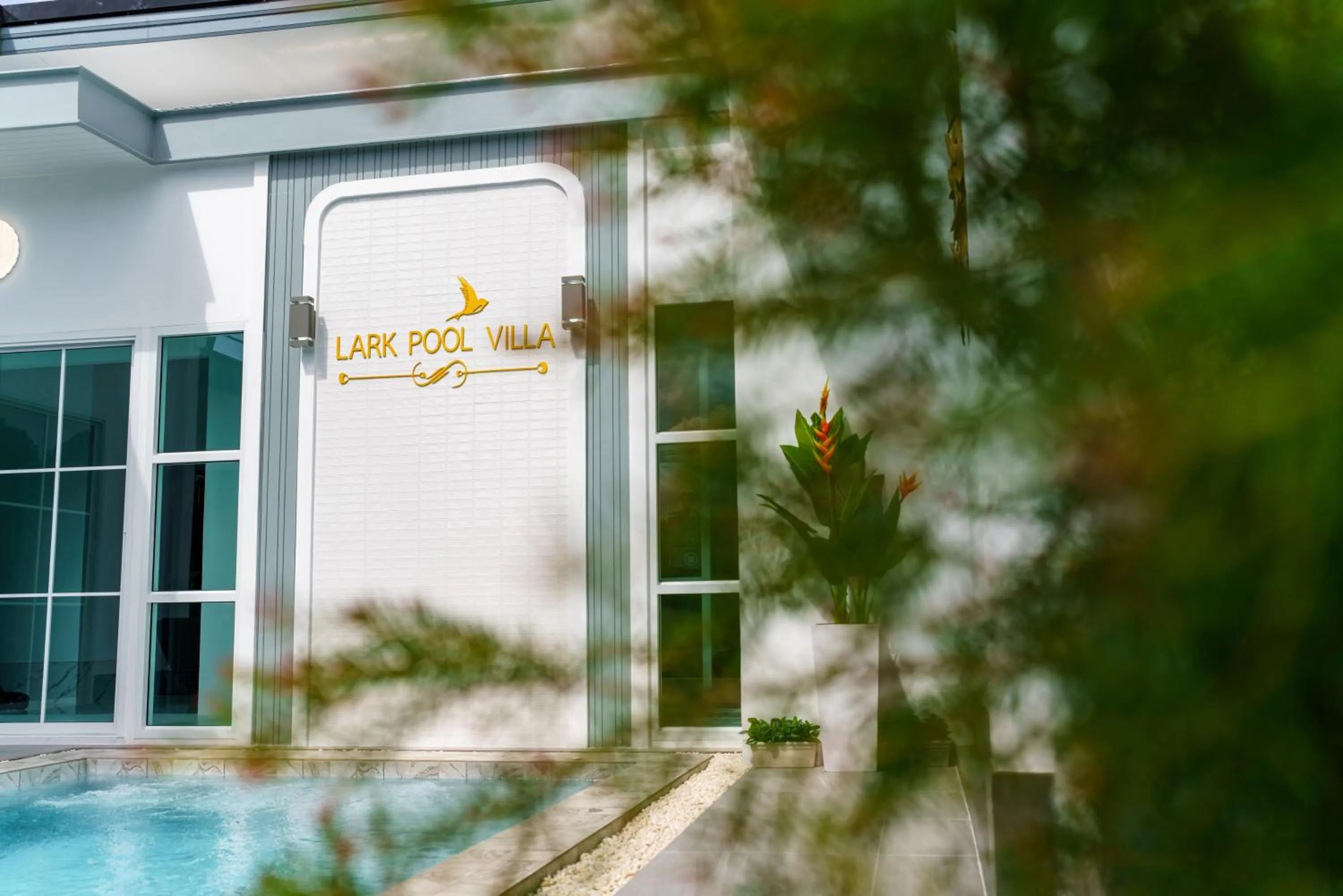 Pool view in Lark Pool Villa Aonang Krabi