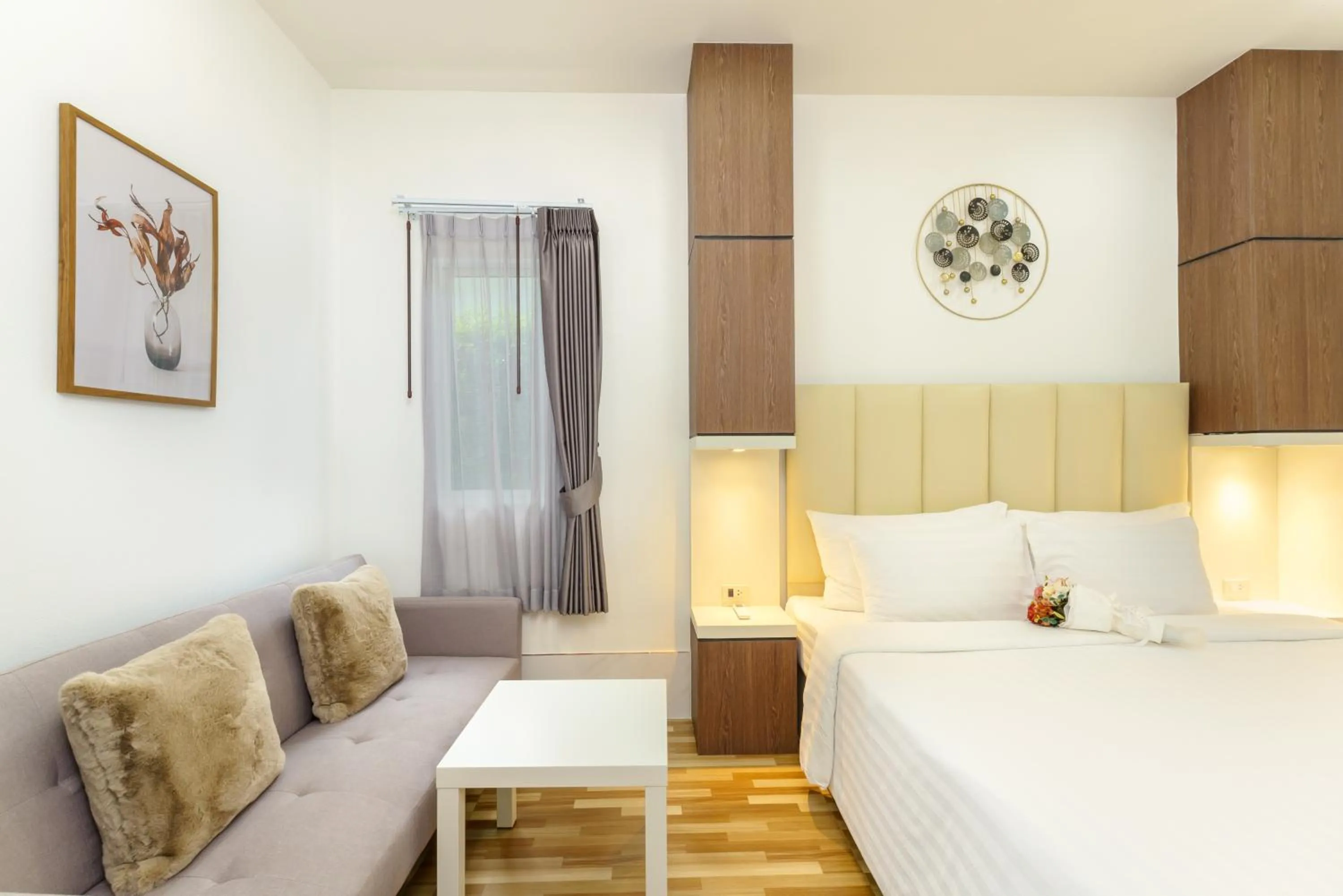 Bedroom, Bed in Lark Pool Villa Aonang Krabi