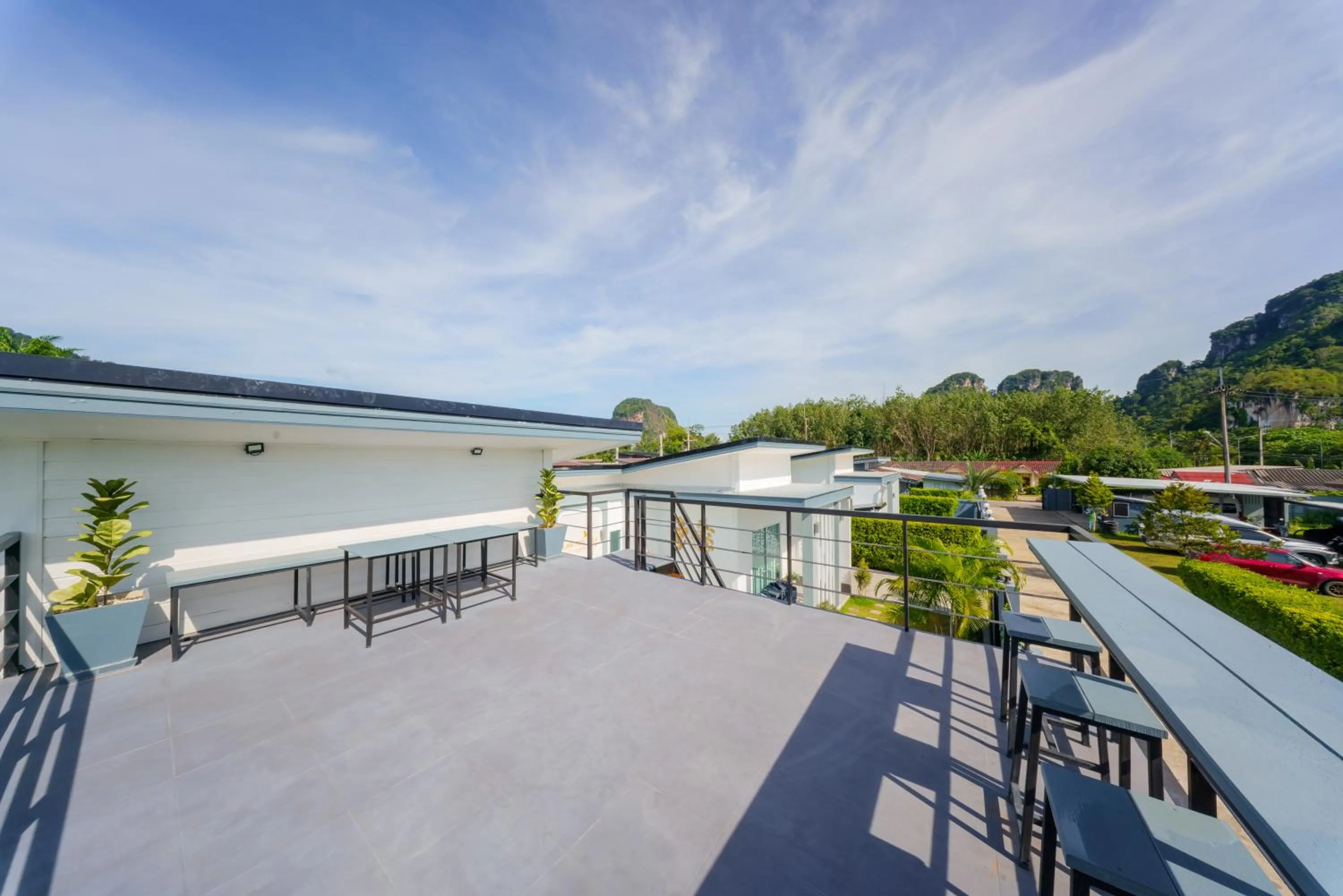 Balcony/Terrace in Lark Pool Villa Aonang Krabi