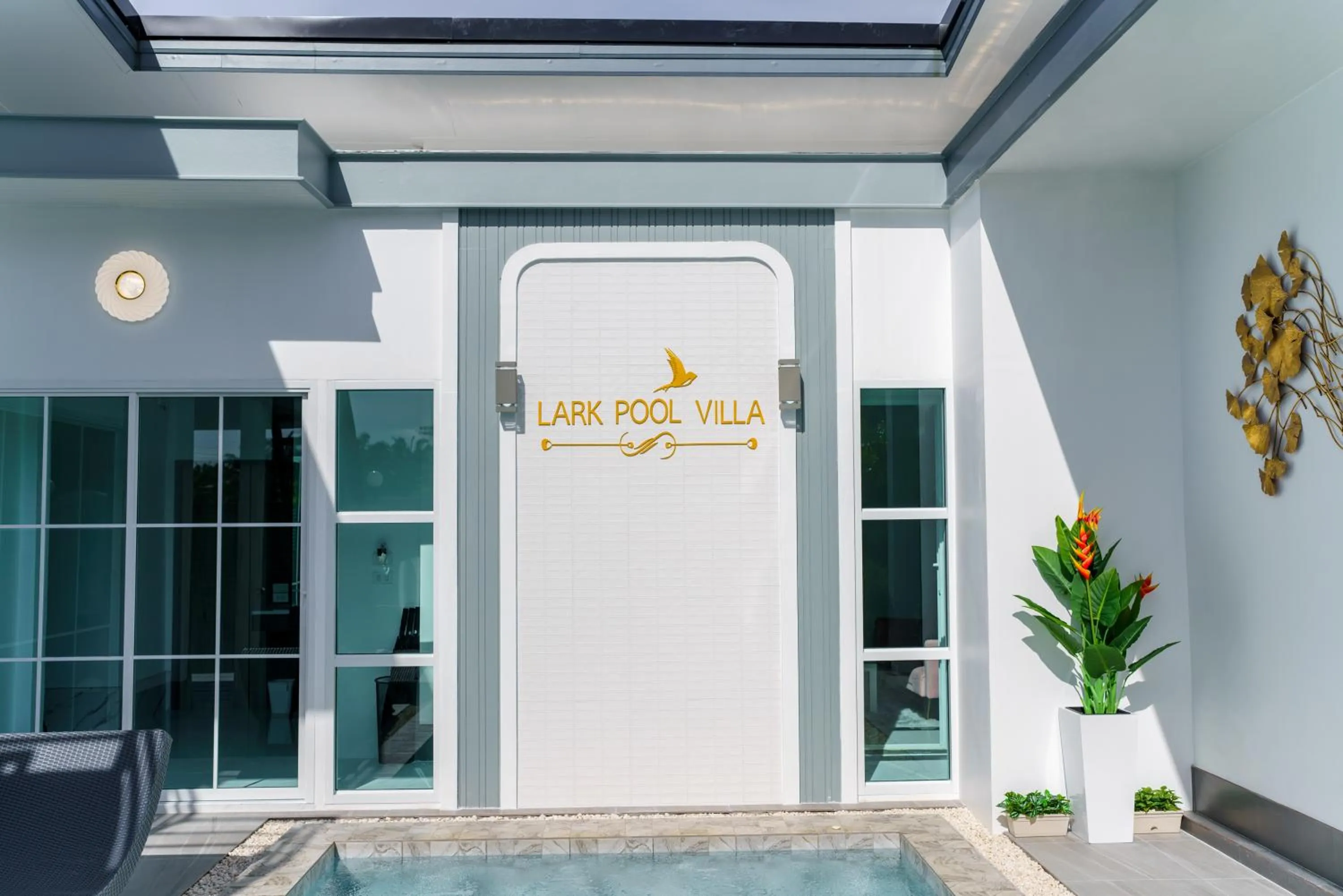 Logo/Certificate/Sign in Lark Pool Villa Aonang Krabi