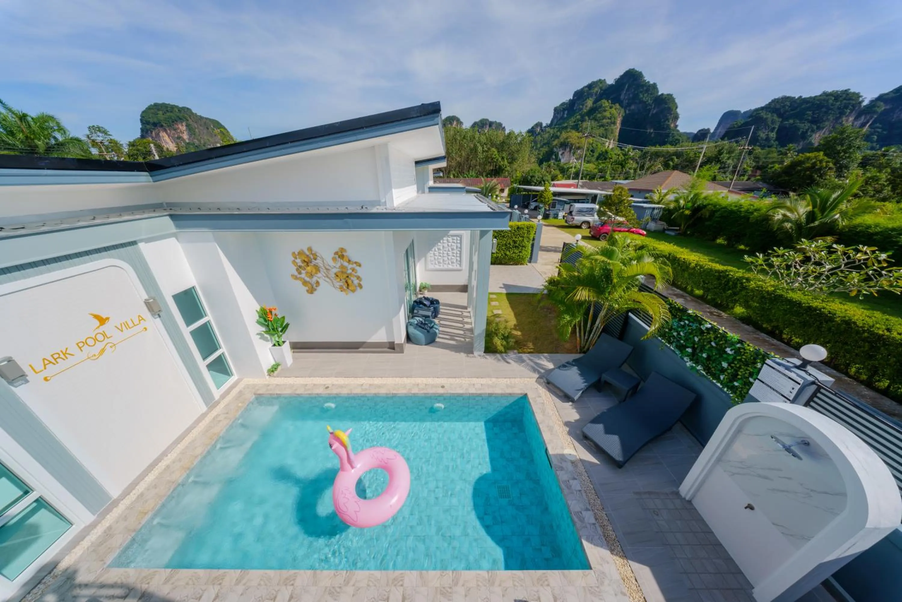 Swimming pool in Lark Pool Villa Aonang Krabi