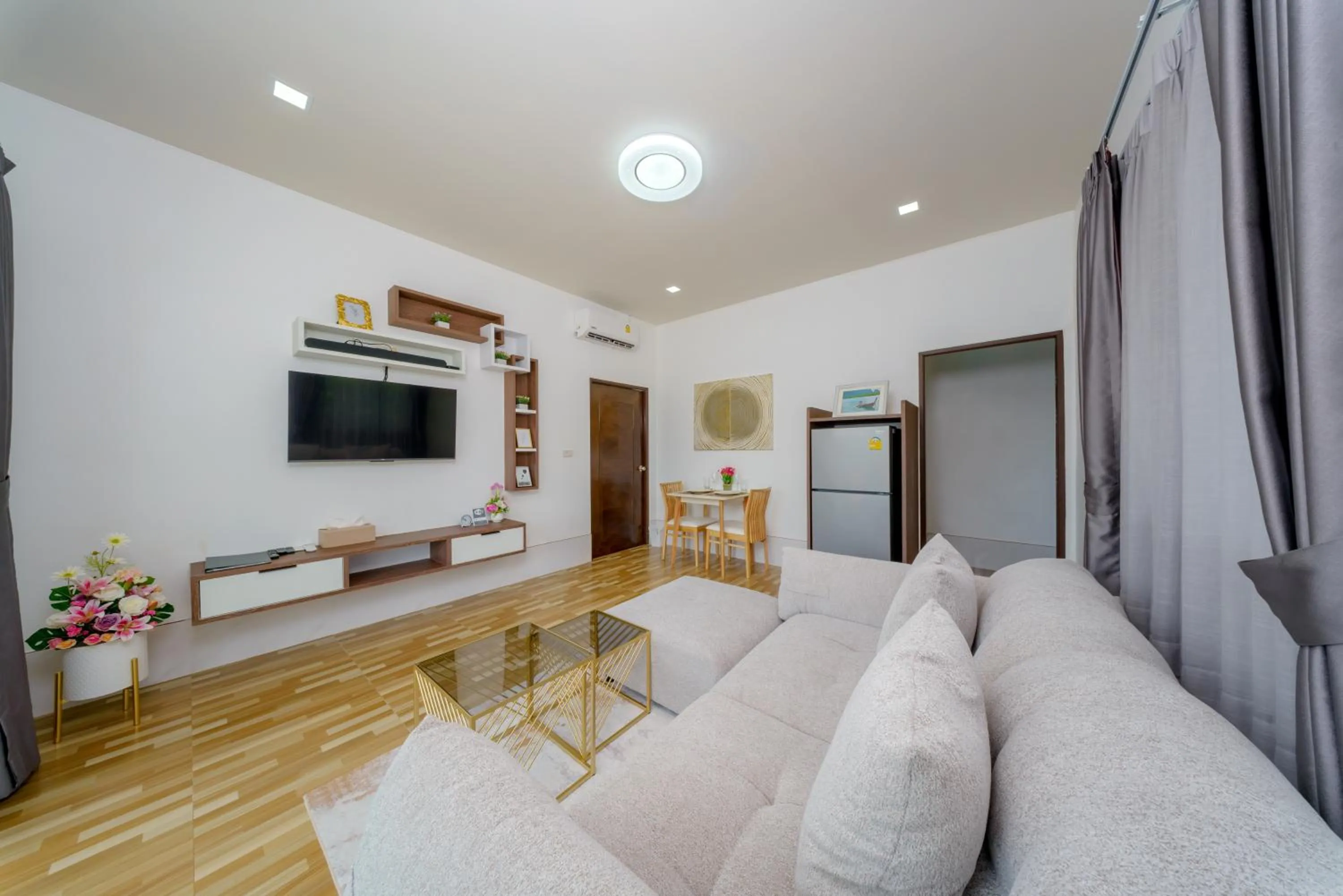 Living room in Lark Pool Villa Aonang Krabi