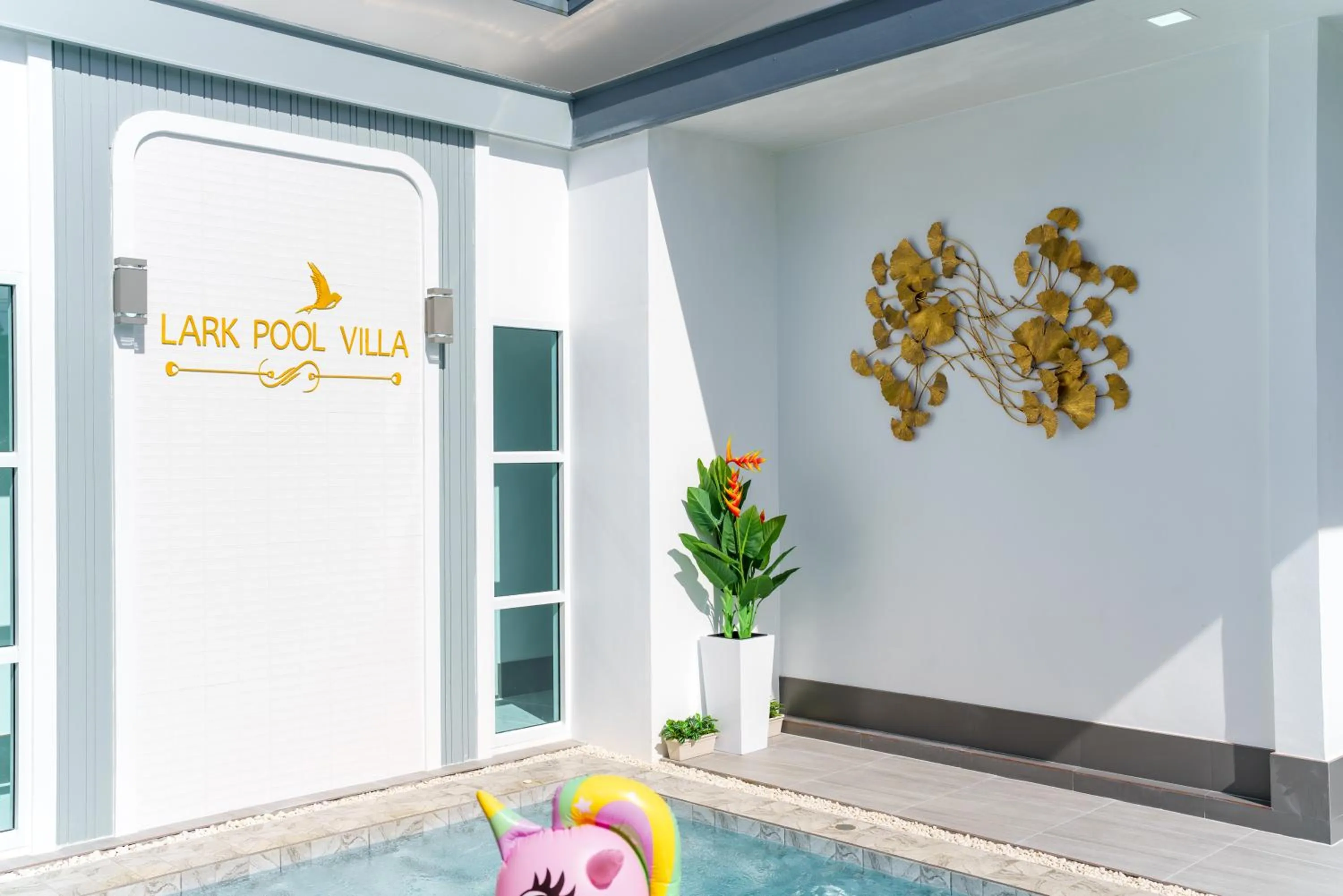 Pool view in Lark Pool Villa Aonang Krabi