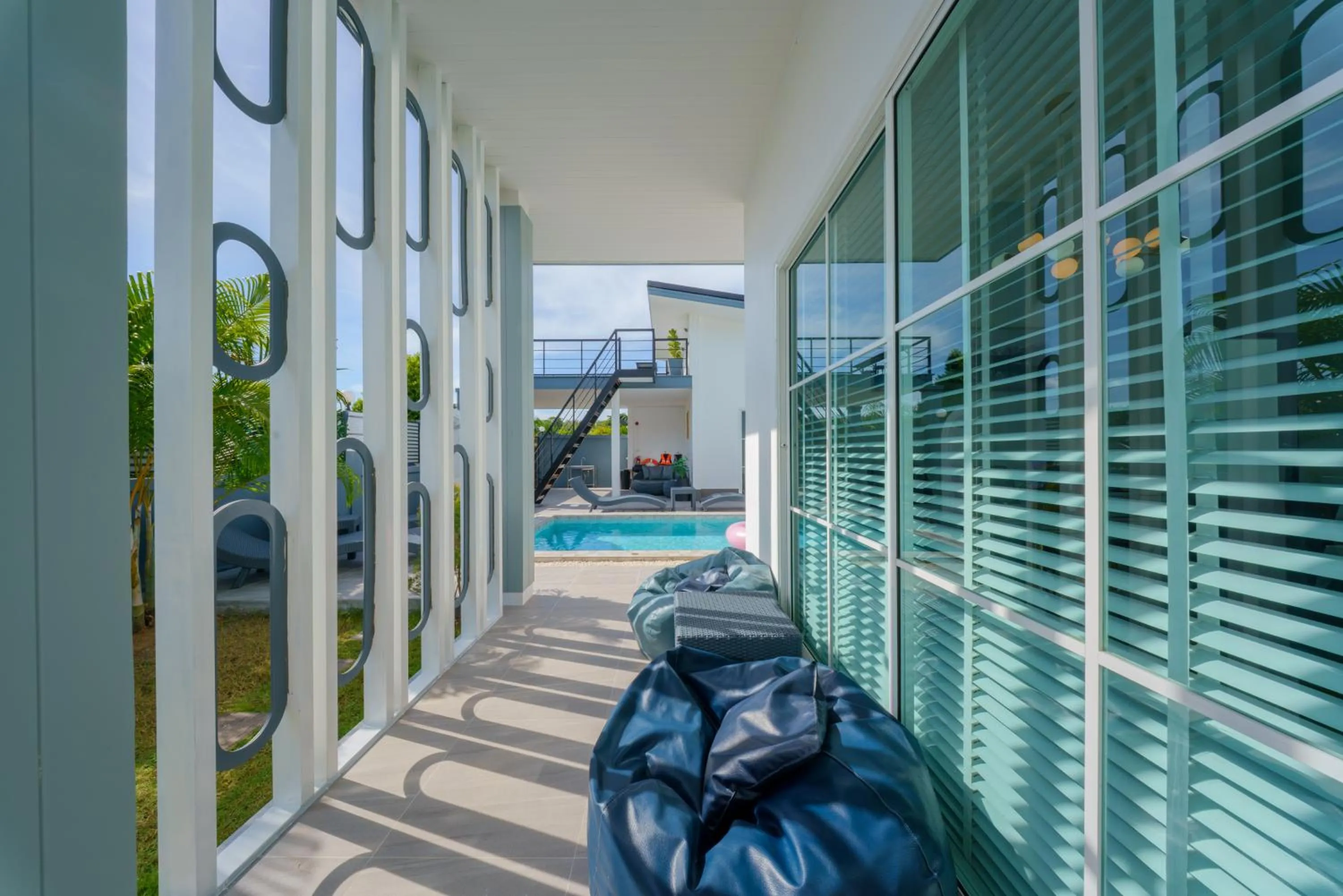 Pool view in Lark Pool Villa Aonang Krabi