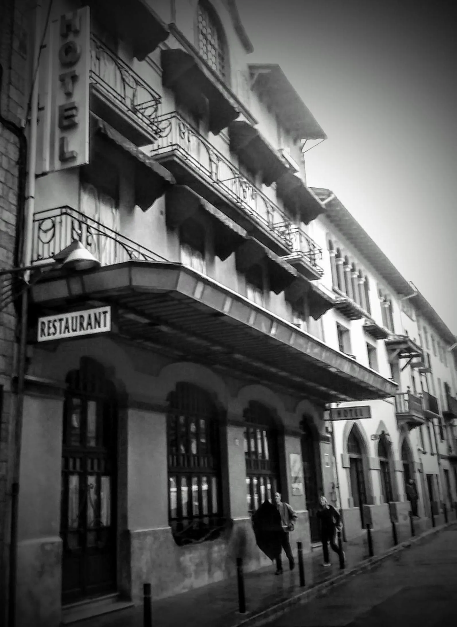 Facade/entrance in Hotel de Camprodón
