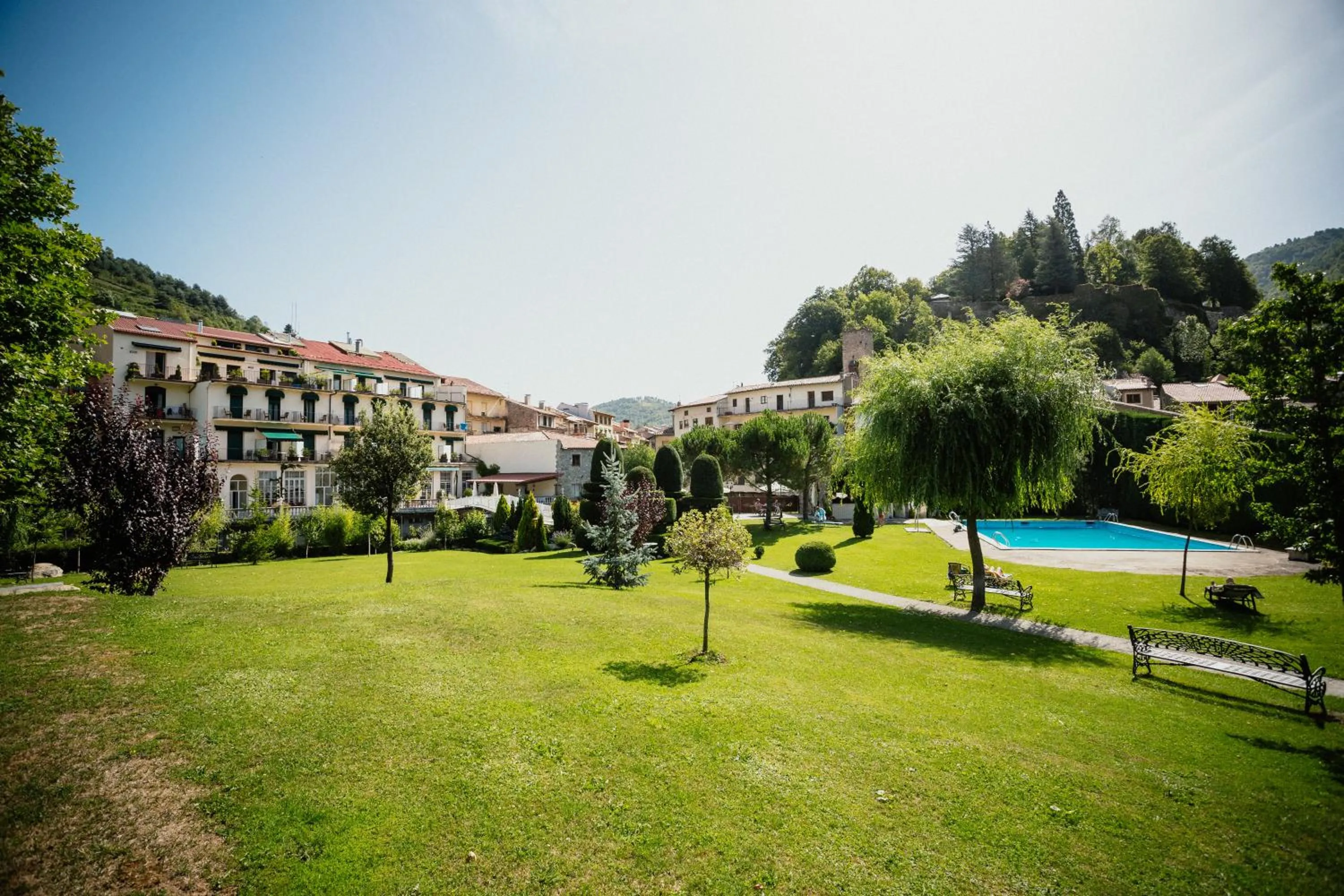 Garden in Hotel de Camprodón