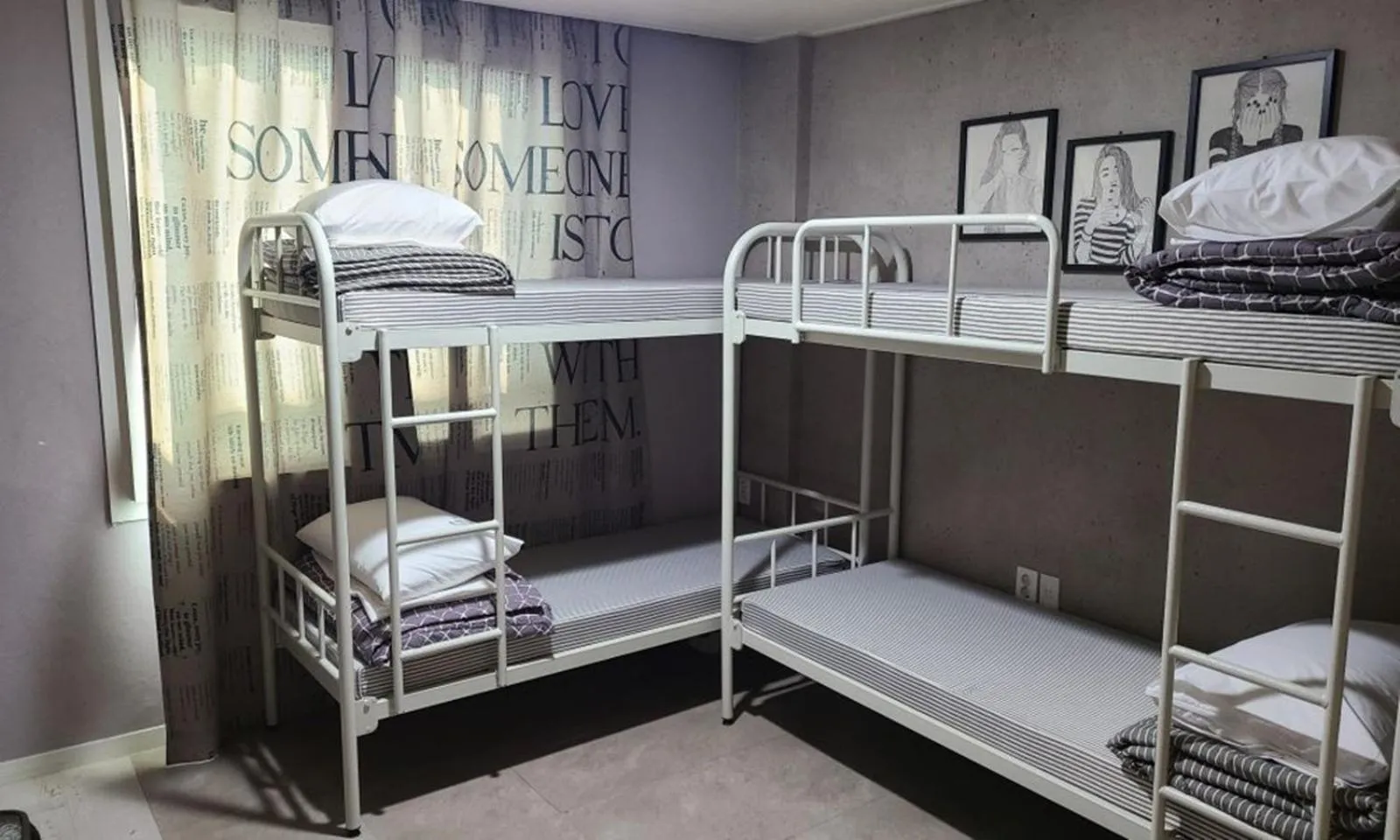 Bed in Changwon Dean Hotel