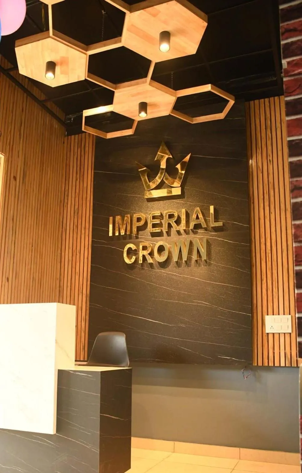 Property logo or sign in Hotel Imperial Crown