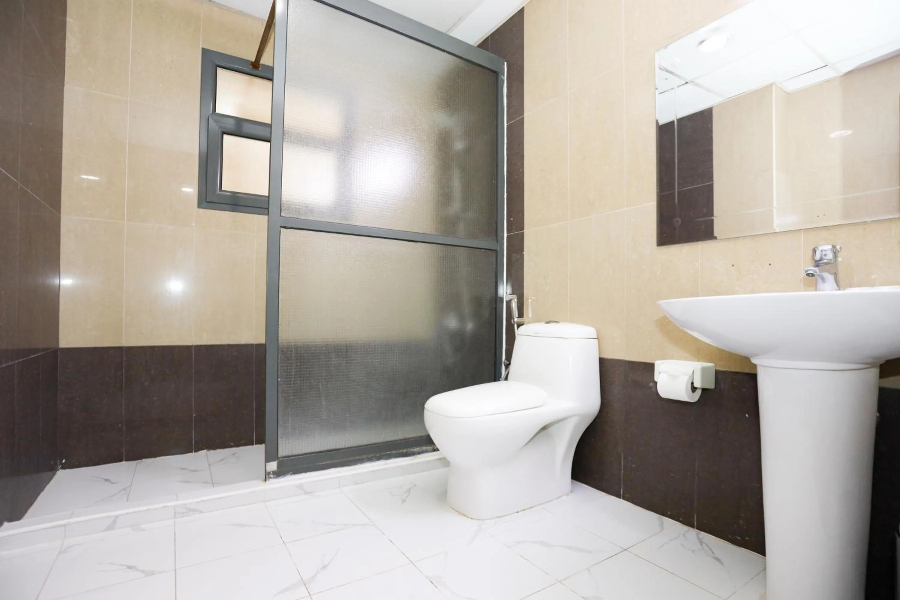 Shower in Pearl Bahrain Suites