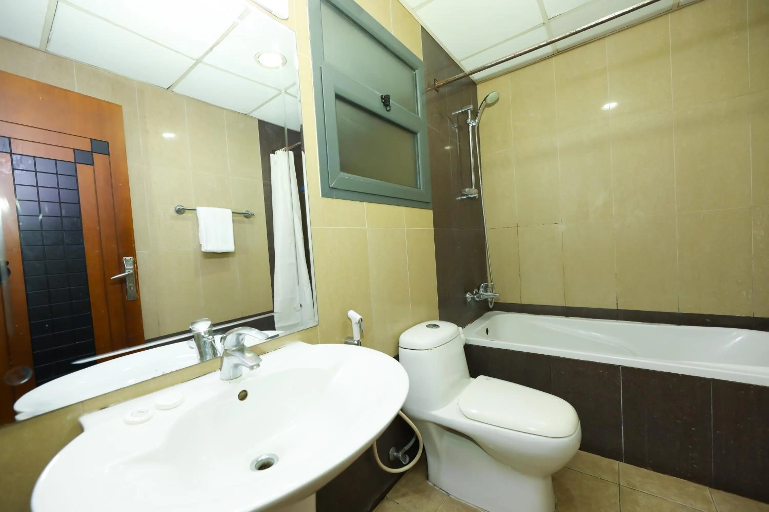 Shower in Pearl Bahrain Suites