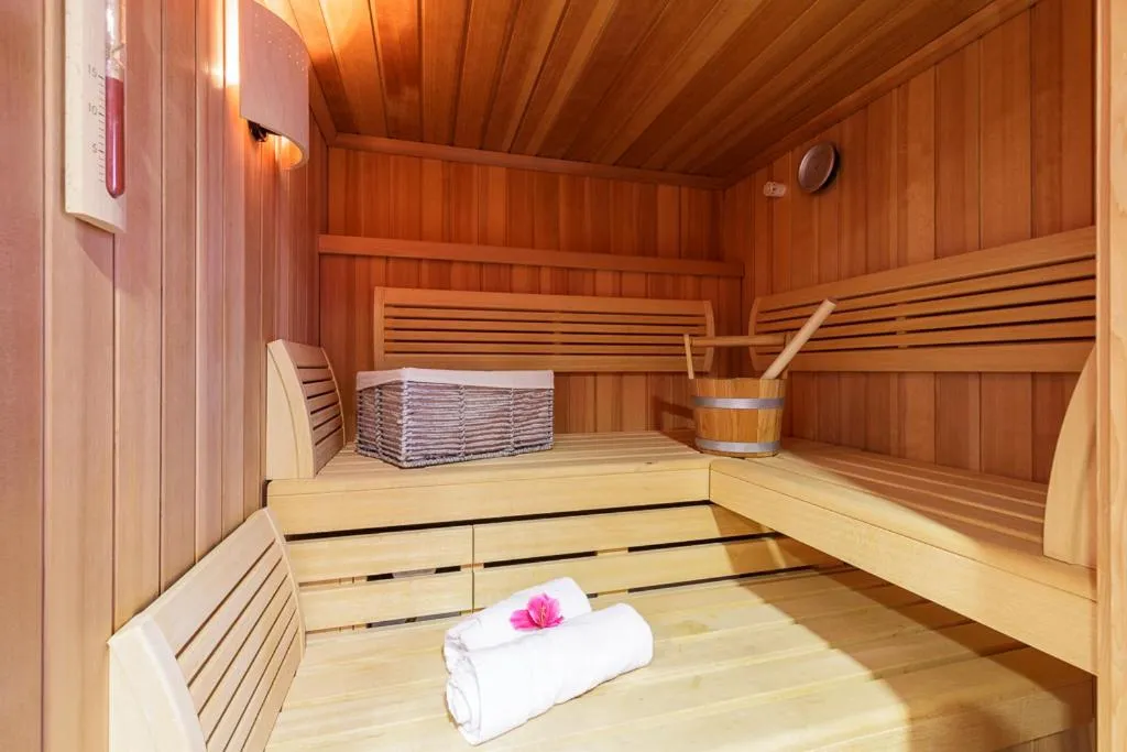 Sauna in Zenao Appart'hôtels Strasbourg