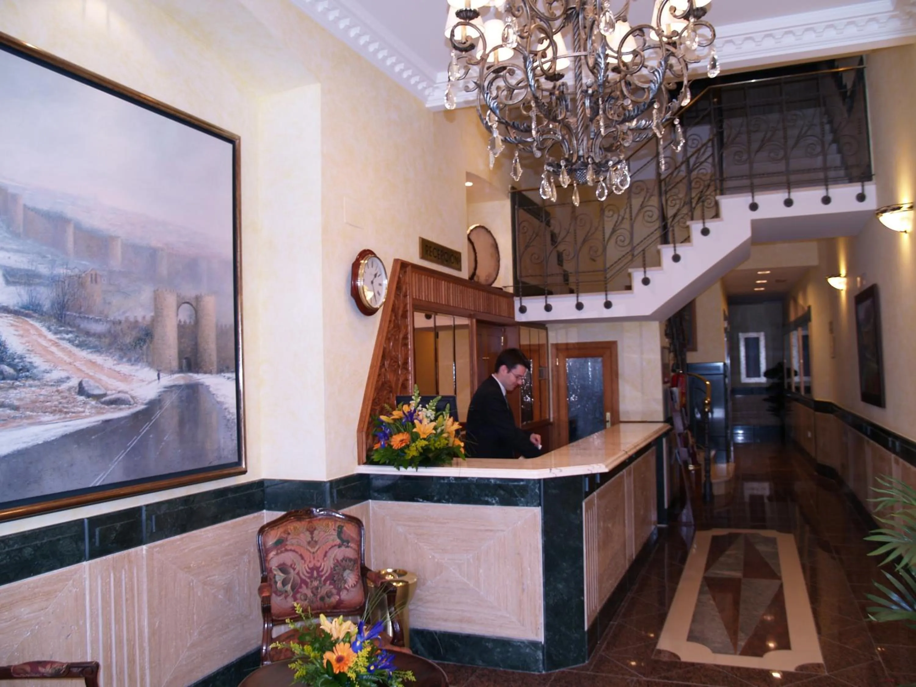 Lobby or reception in Hotel Las Moradas