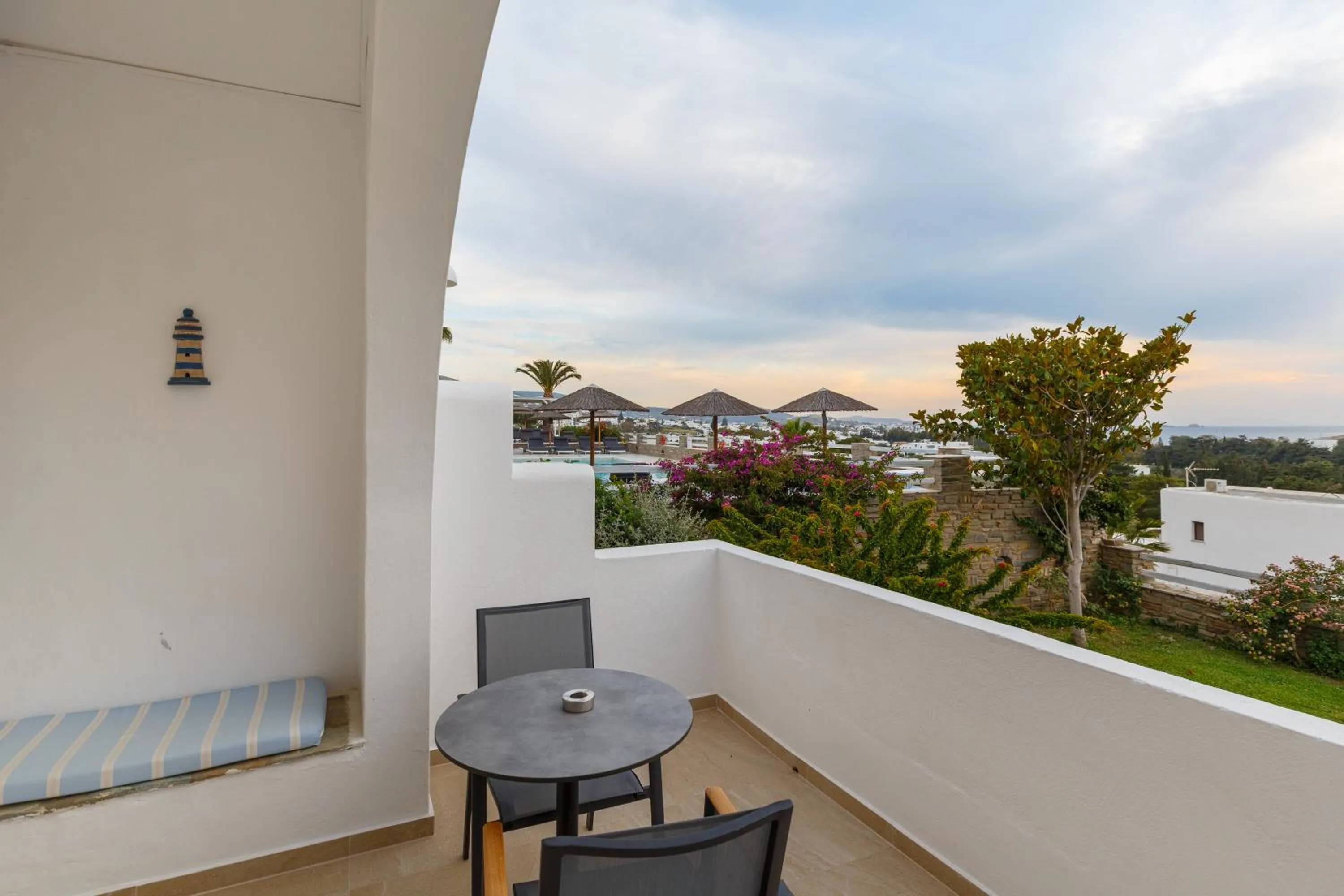 Balcony/Terrace in Pyrgaki Hotel