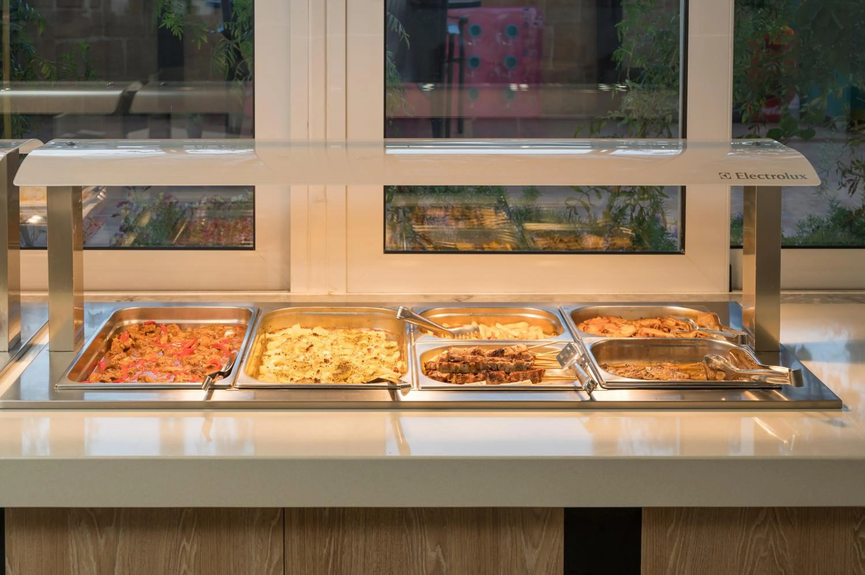 Food in Hermes Hotel