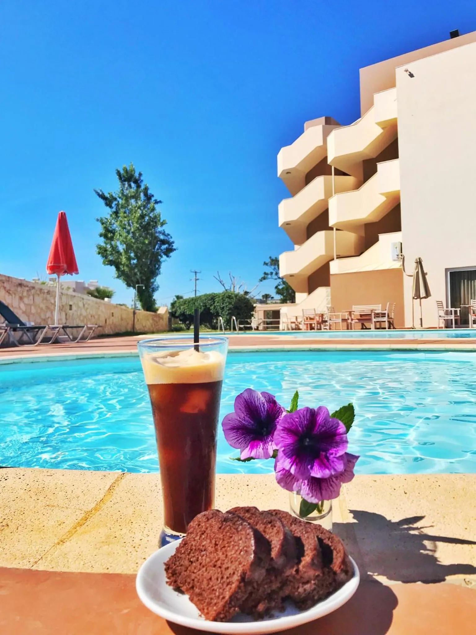 Swimming pool in Hermes Hotel