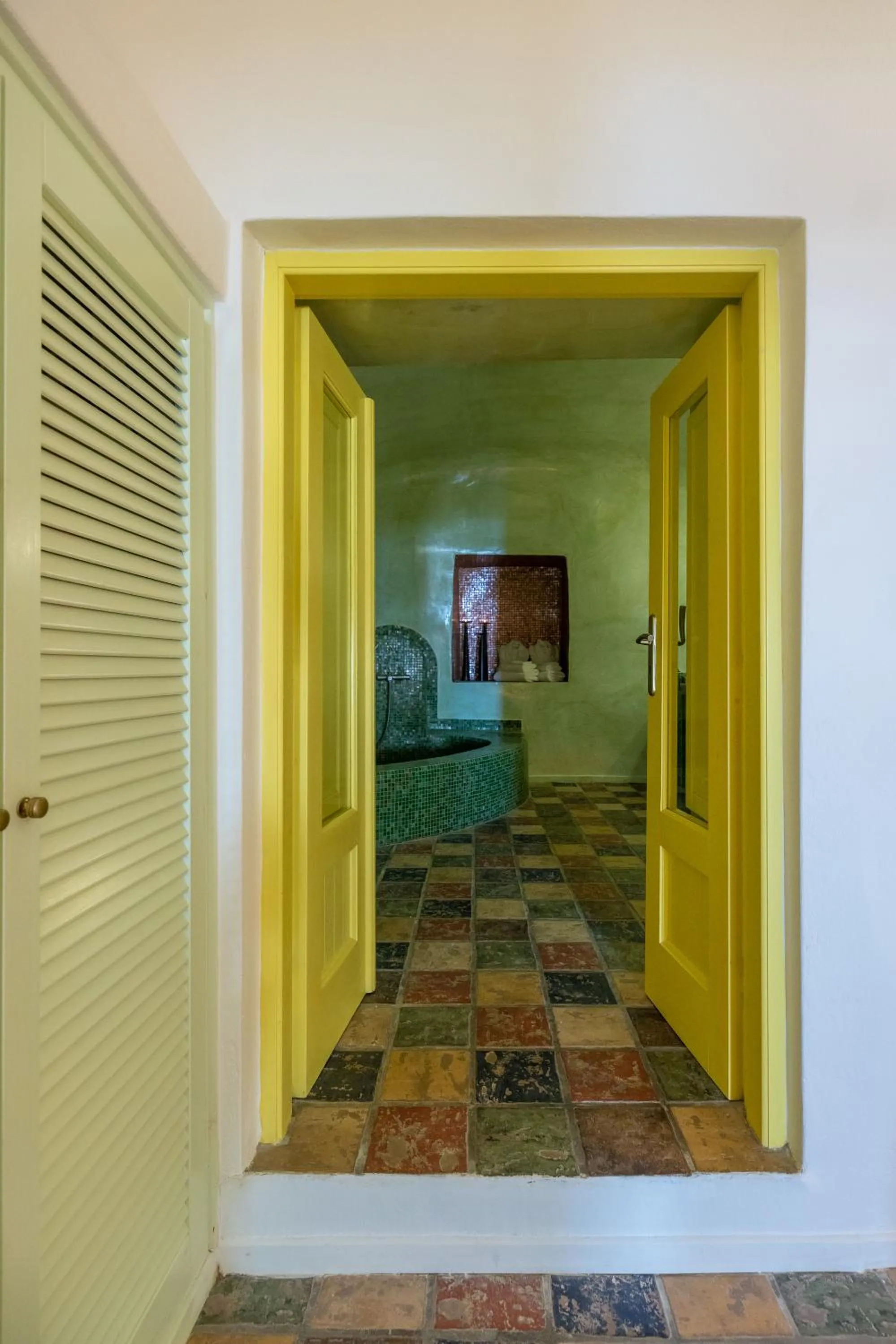 Bathroom in Dreams Luxury Suites