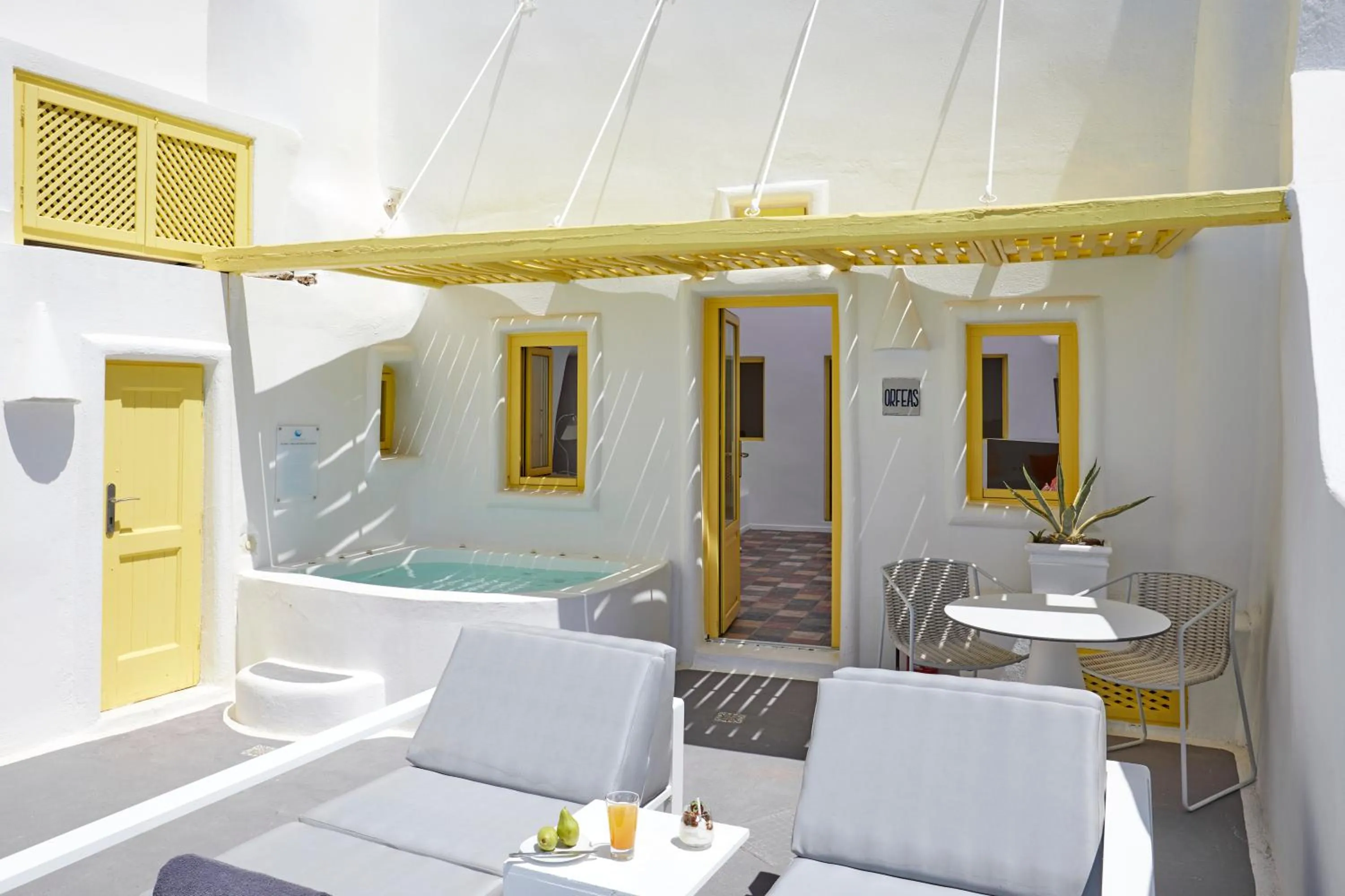 Balcony/Terrace in Dreams Luxury Suites