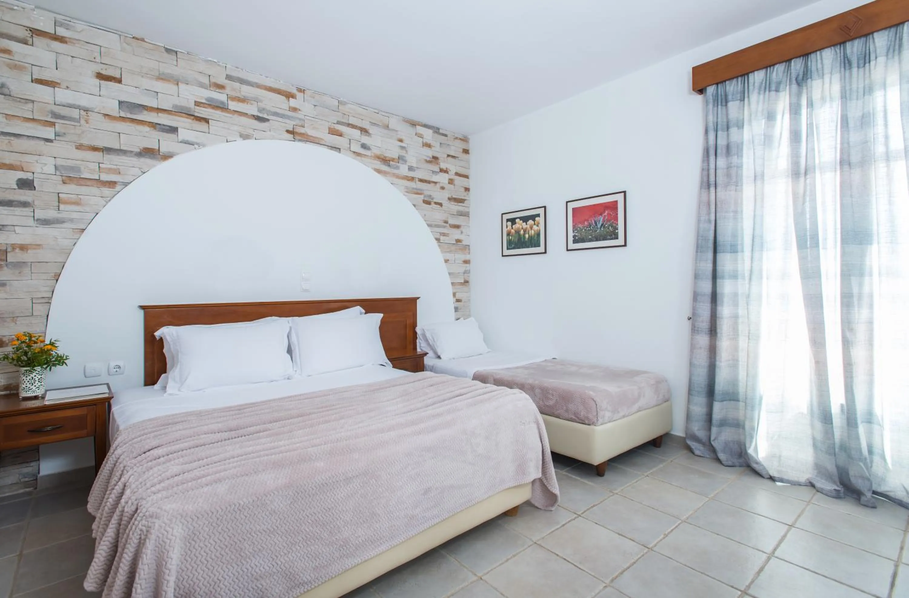 Bedroom, Bed in Naxos Palace Hotel