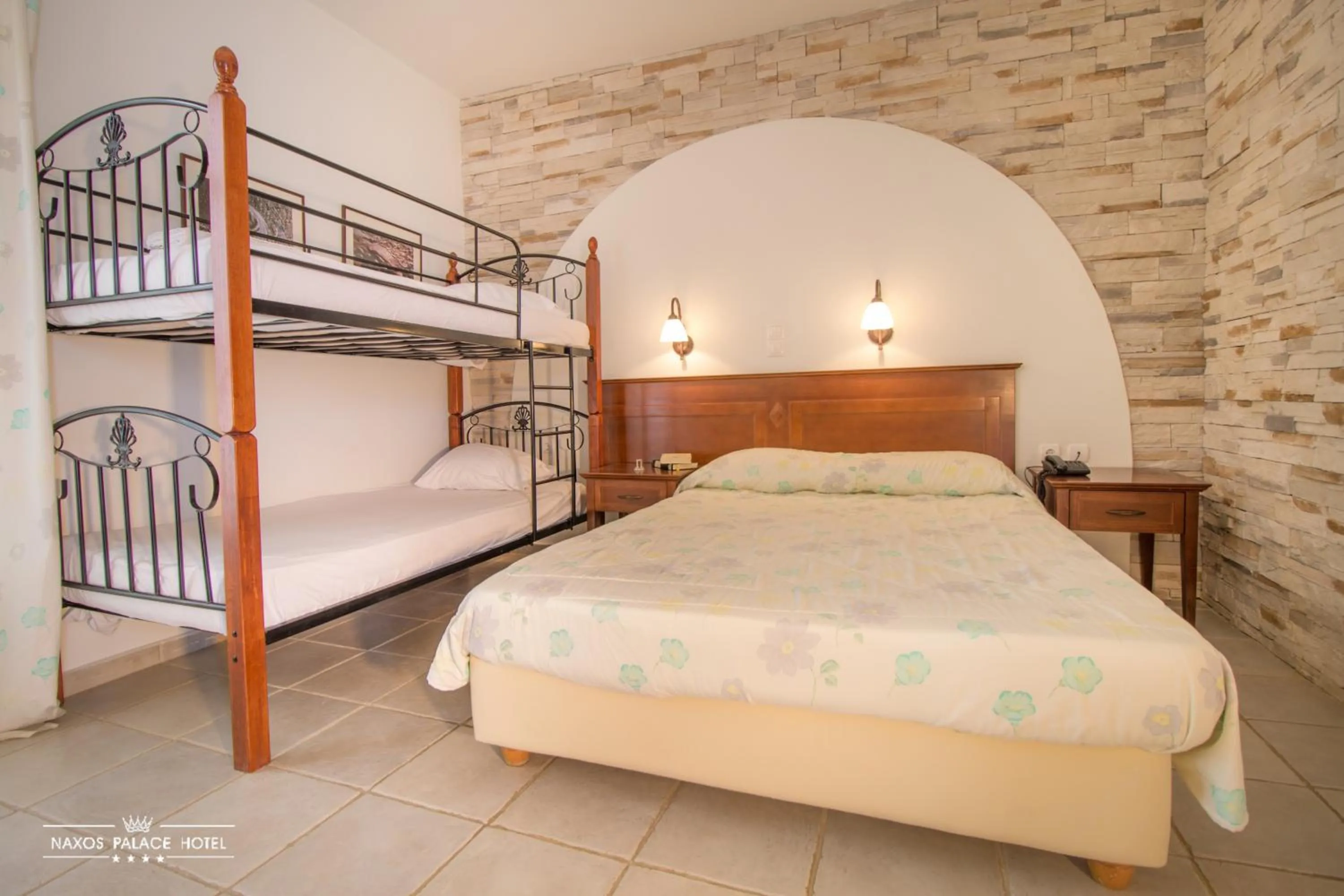 Bedroom, Bed in Naxos Palace Hotel