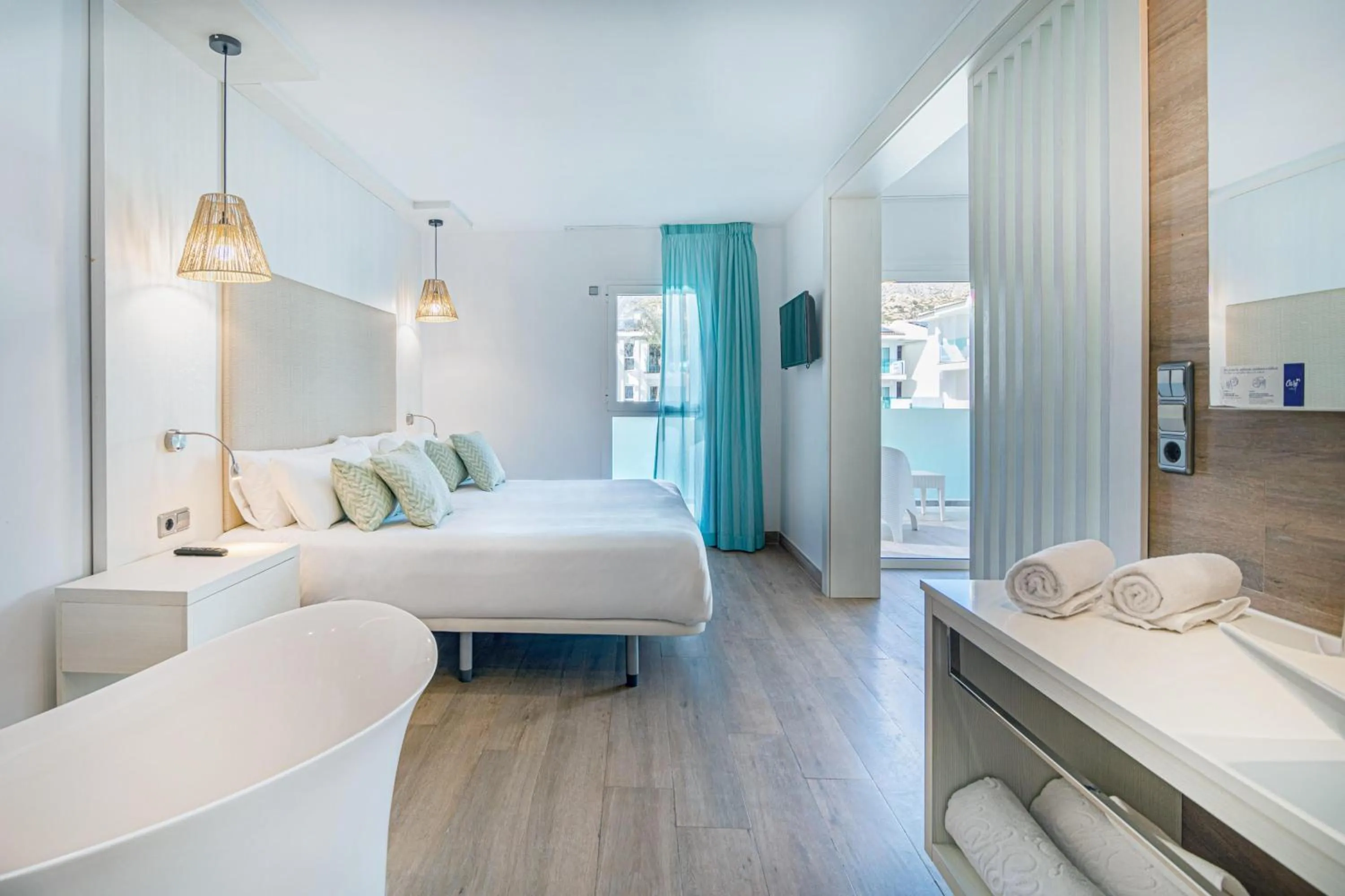 Photo of the whole room, Bed in MarSenses Puerto Pollensa Hotel & Spa Adults Only