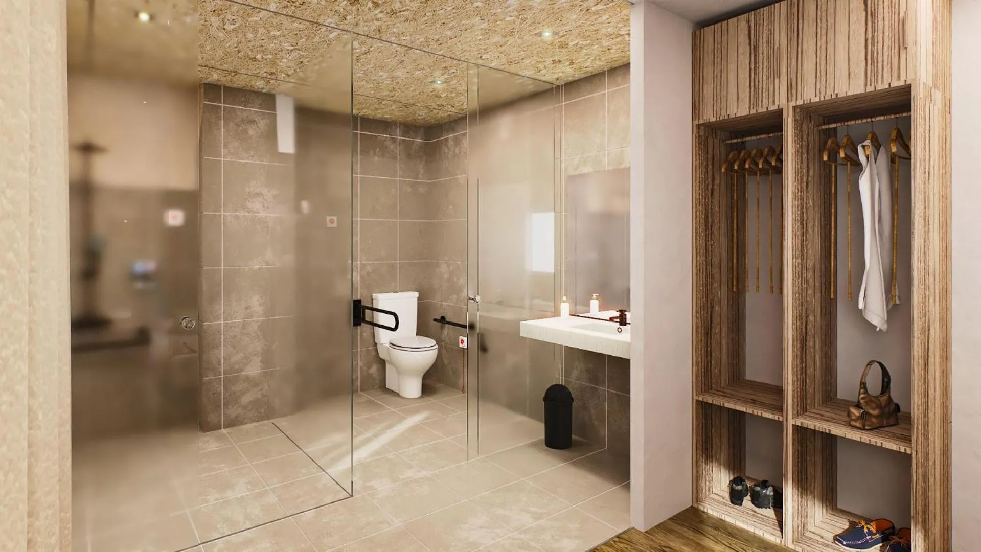 Bathroom in MarSenses Ferrera Blanca Hotel Family