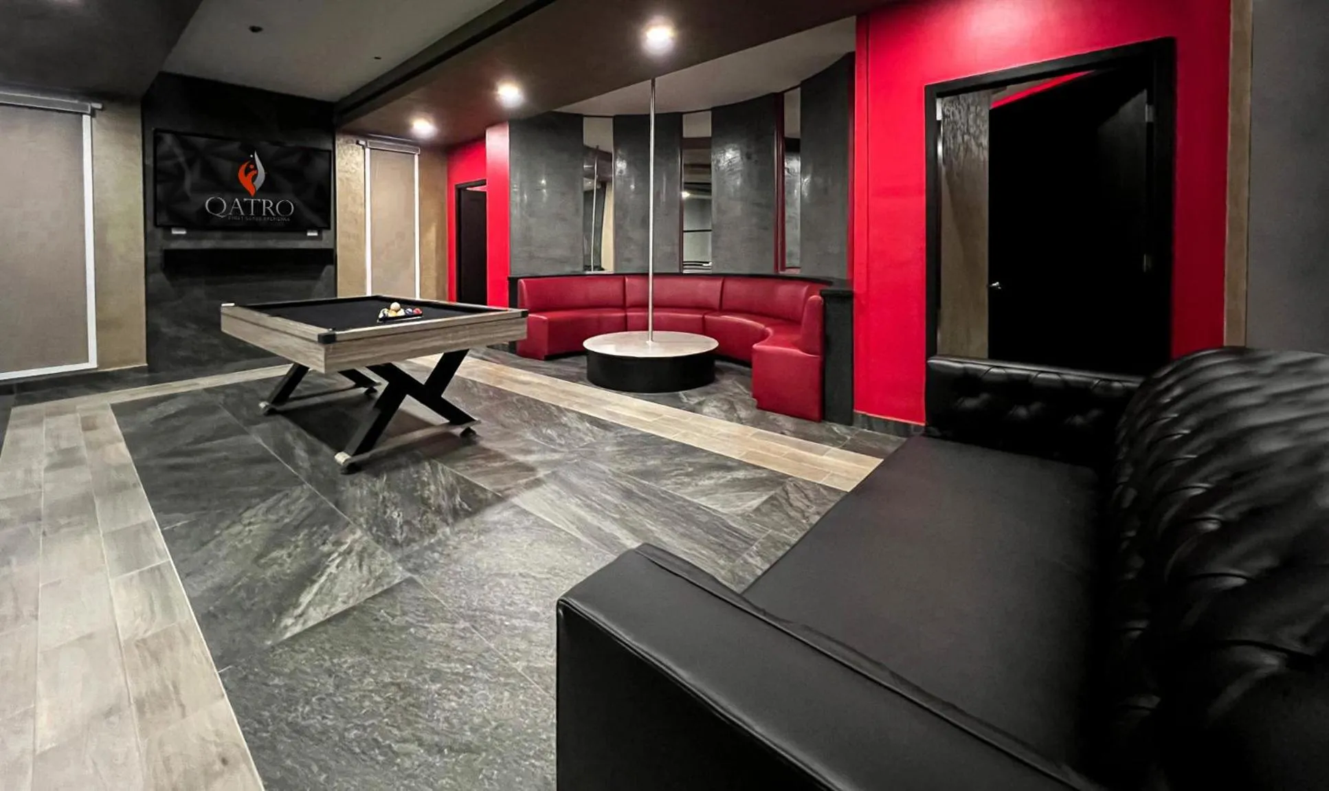 Living room in Motel Boutique Qatro