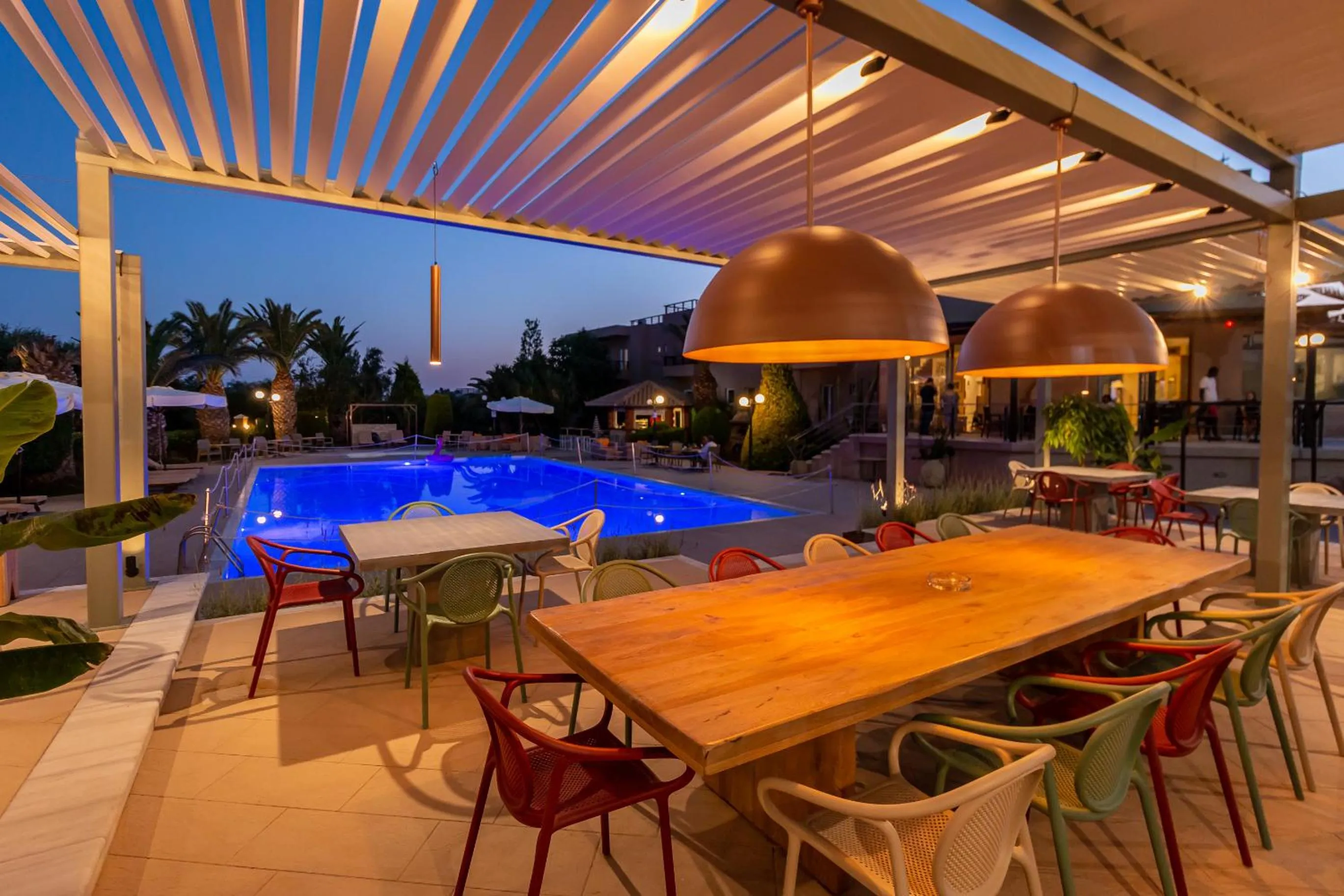 Patio in Apollo Resort Art Hotel