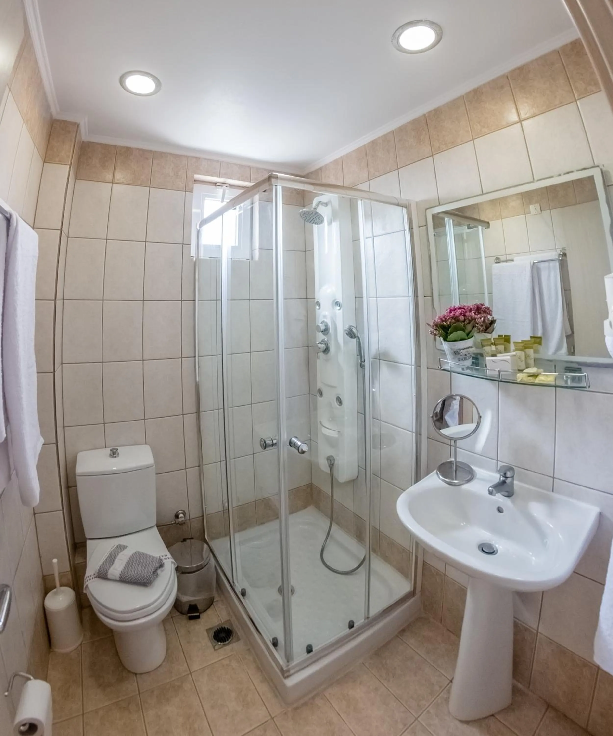 Shower in Apollo Resort Art Hotel