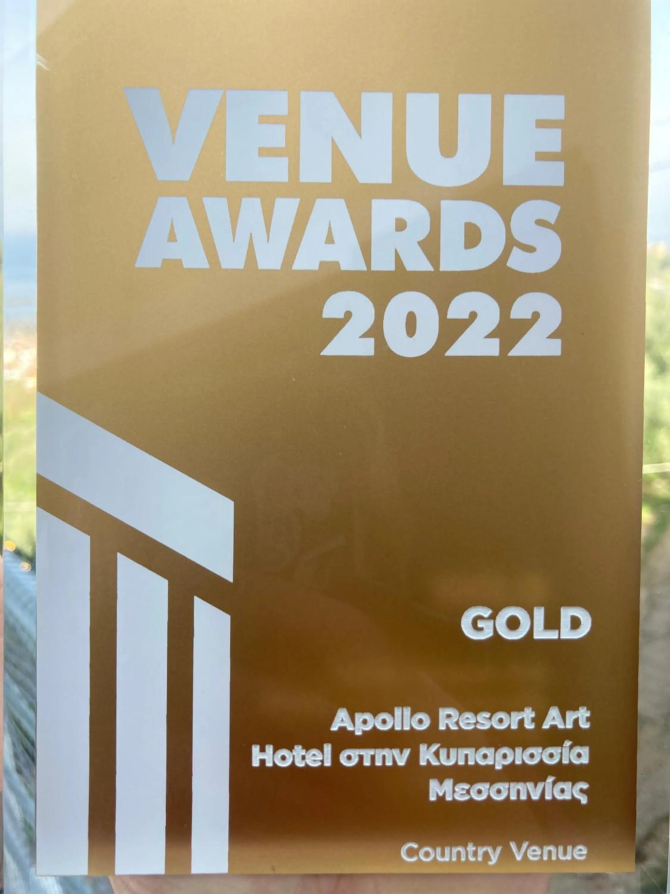 Certificate/Award in Apollo Resort Art Hotel