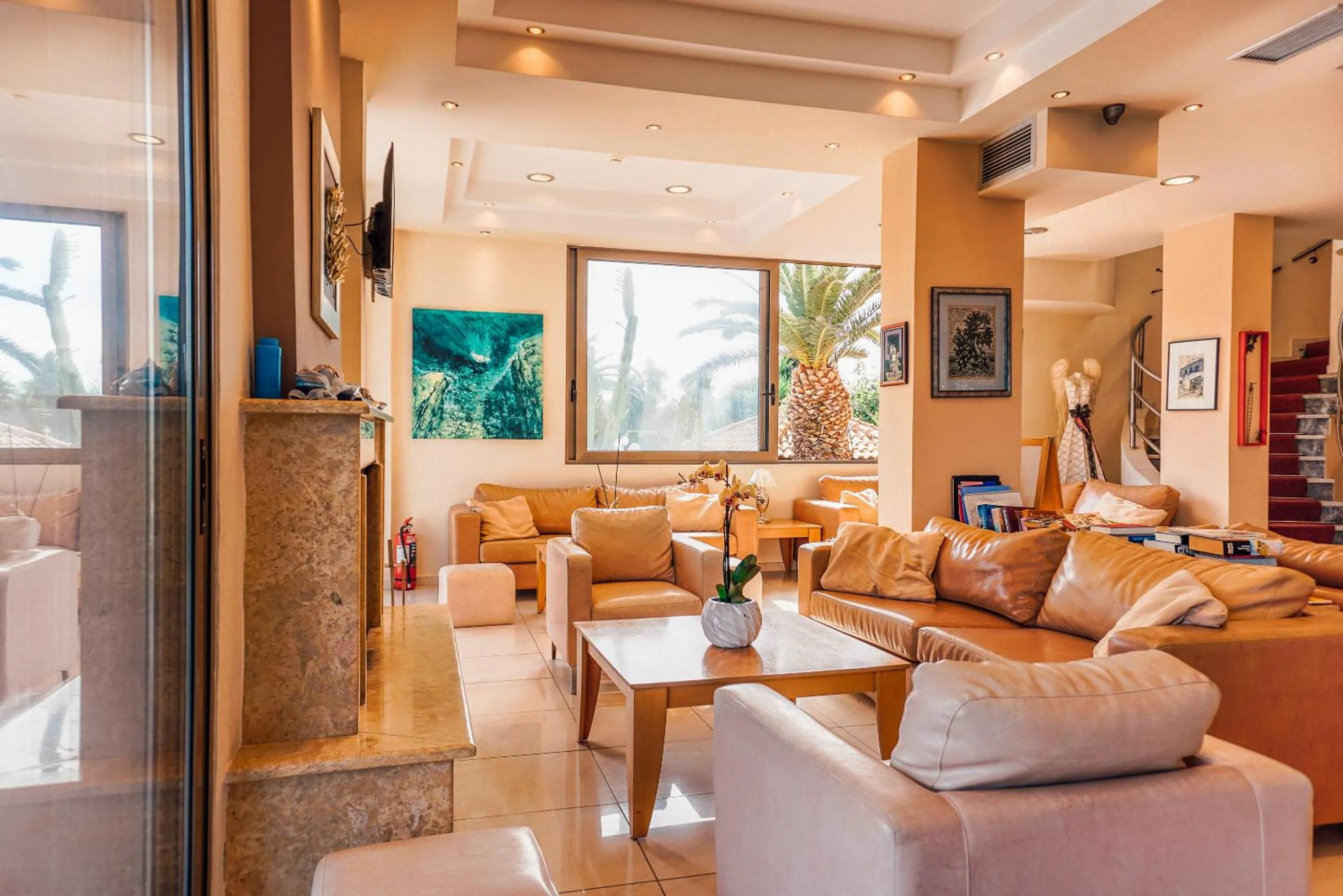 Living room in Apollo Resort Art Hotel