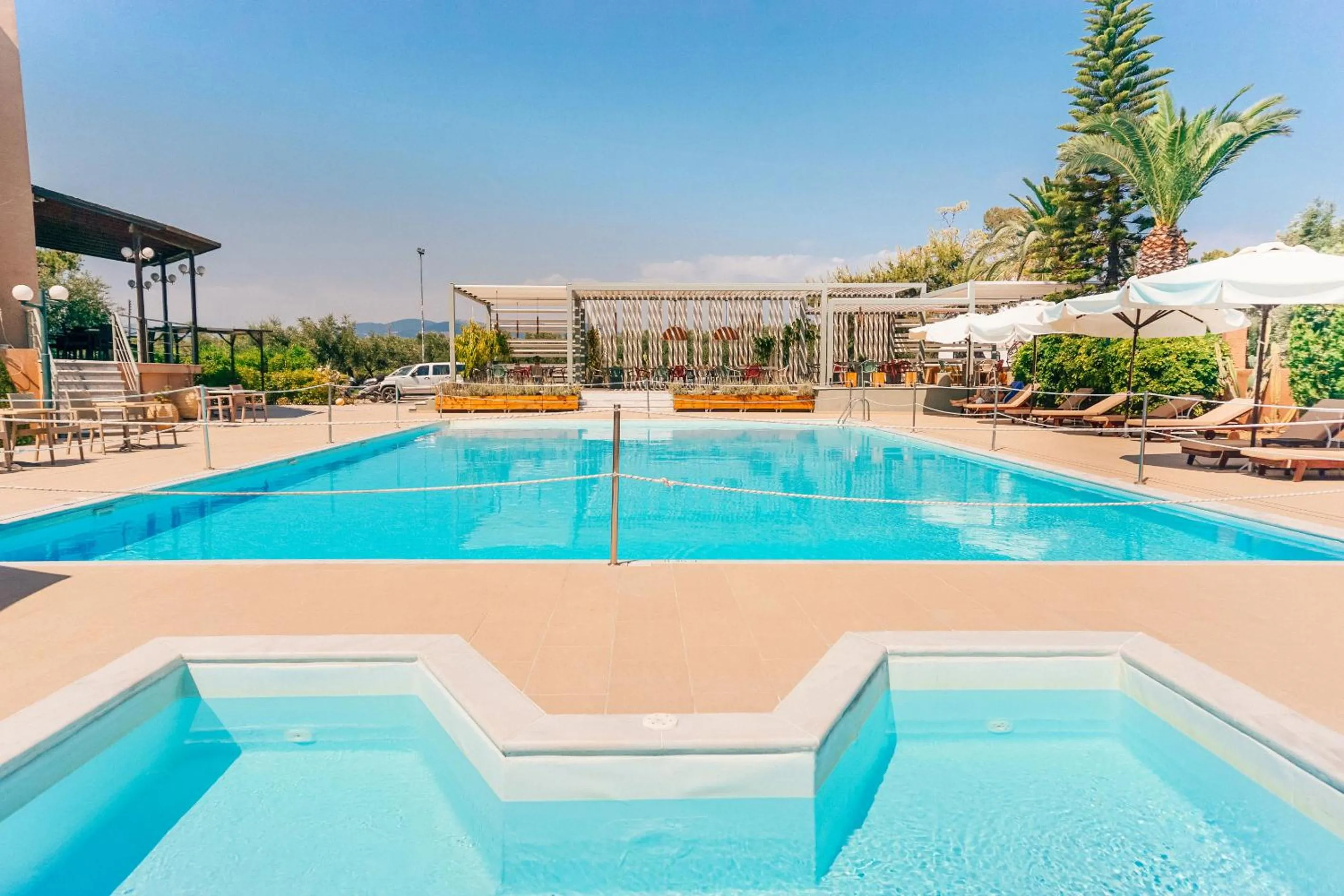 Pool view in Apollo Resort Art Hotel