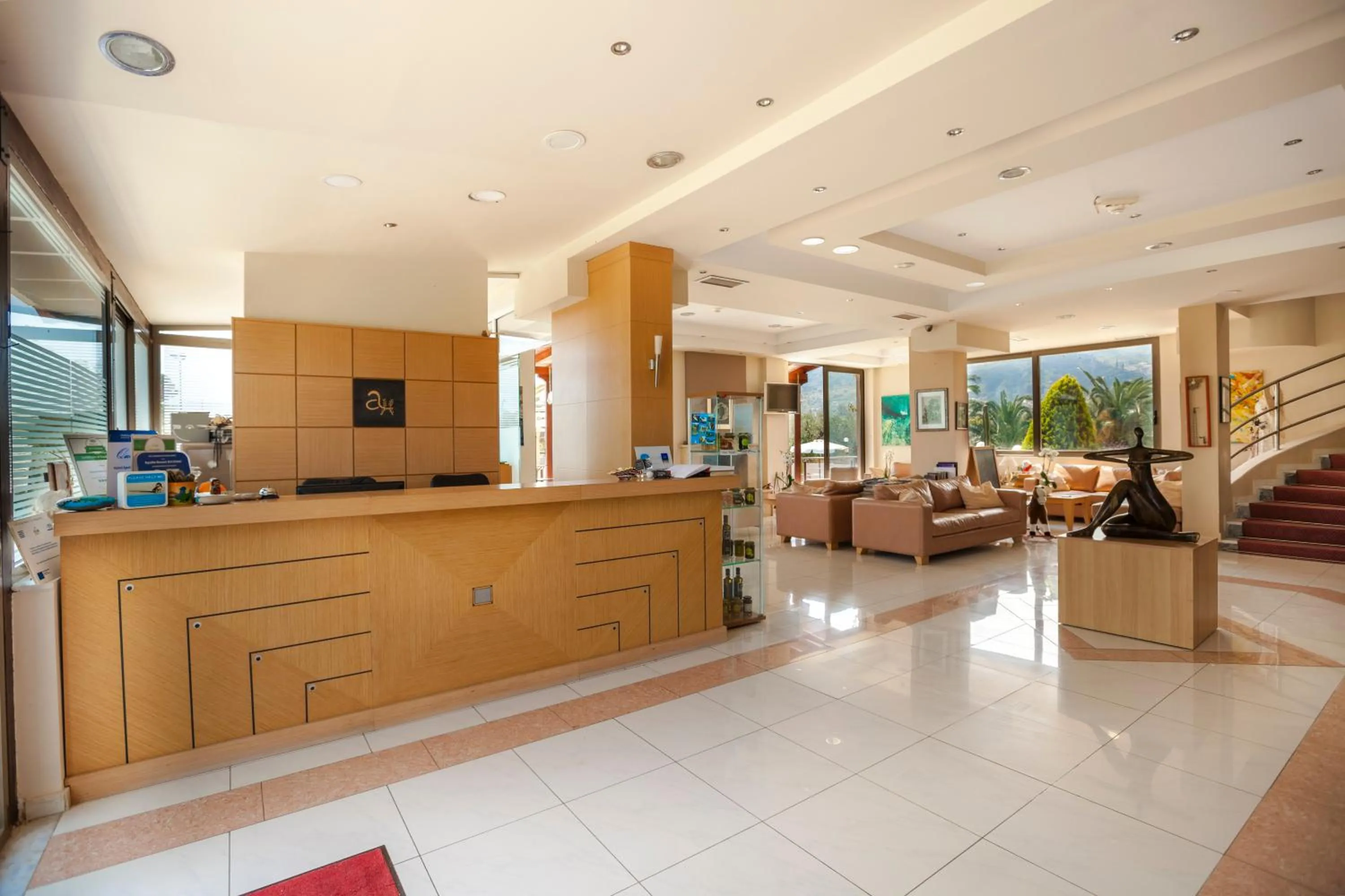 Lobby or reception in Apollo Resort Art Hotel