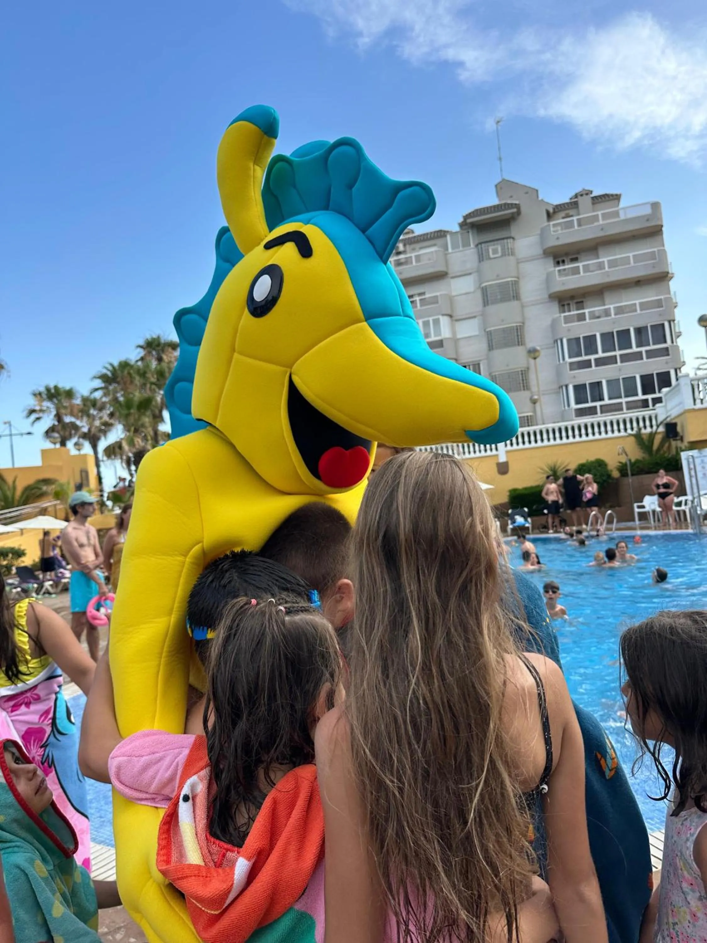 Swimming pool in Gran Hotel Peñiscola
