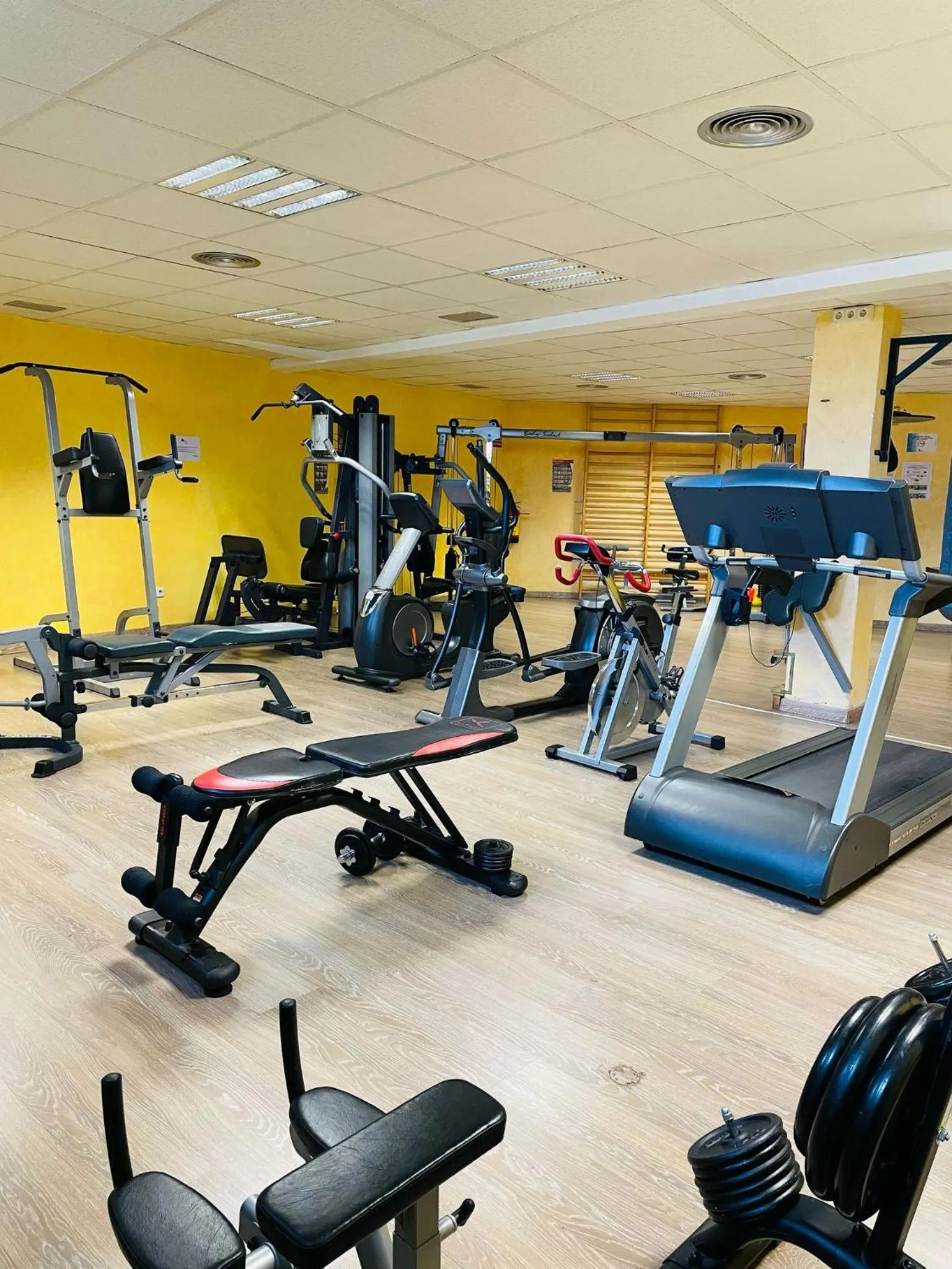 Fitness centre/facilities in Hotel Don Carmelo