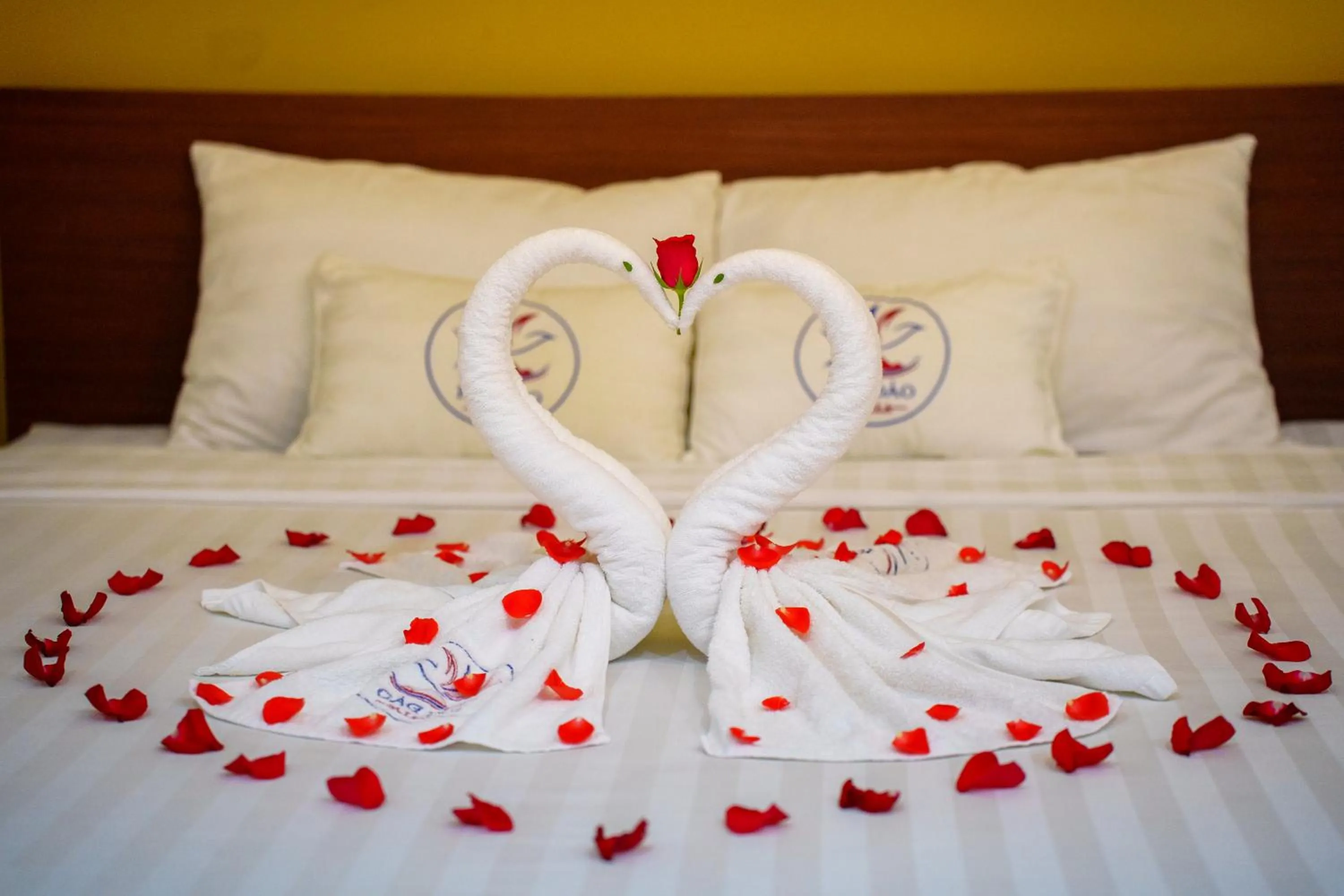 Decorative detail, Bed in HAI DAO HOI AN VILLA