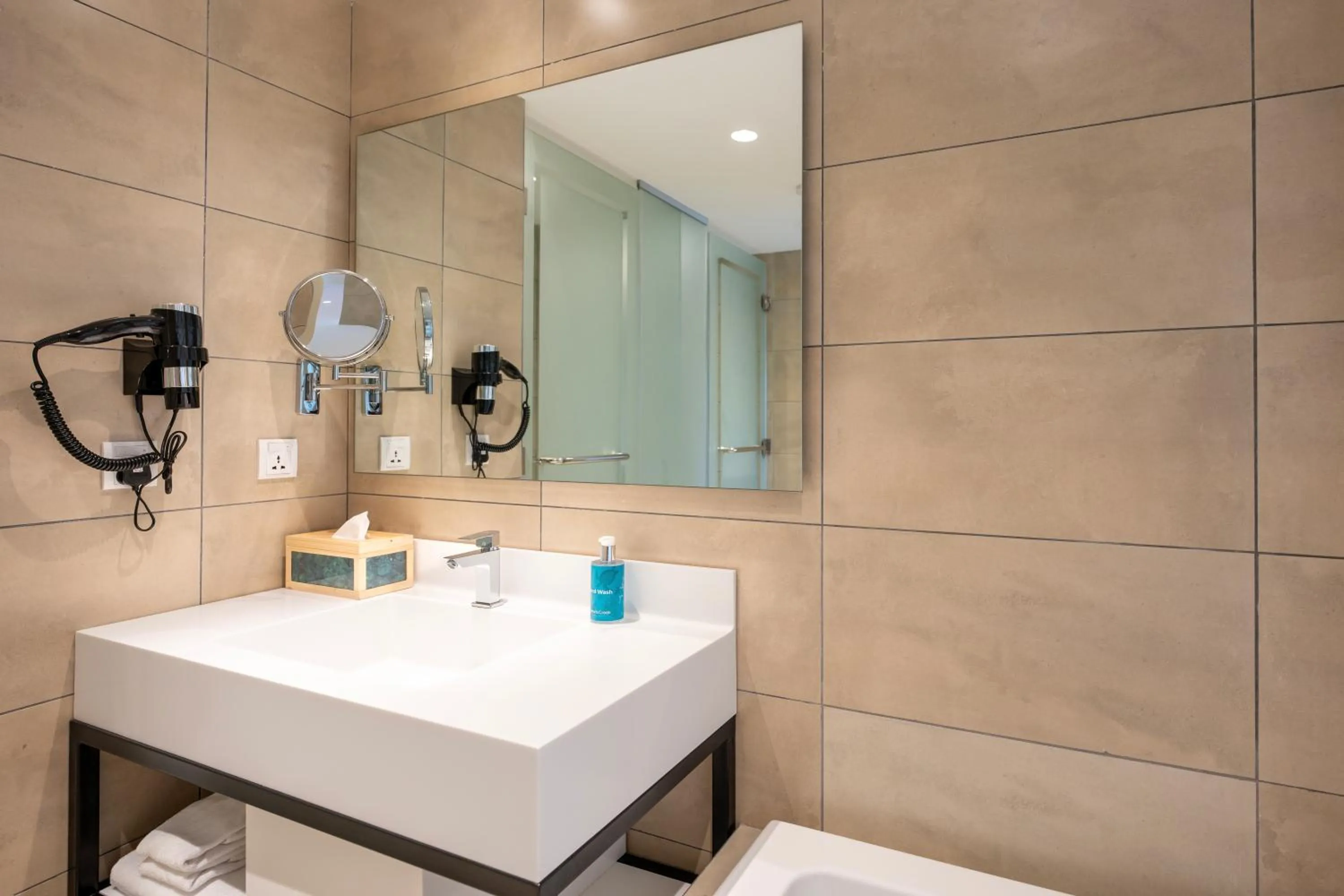 Bathroom in Ocean's Creek Beach Hotel