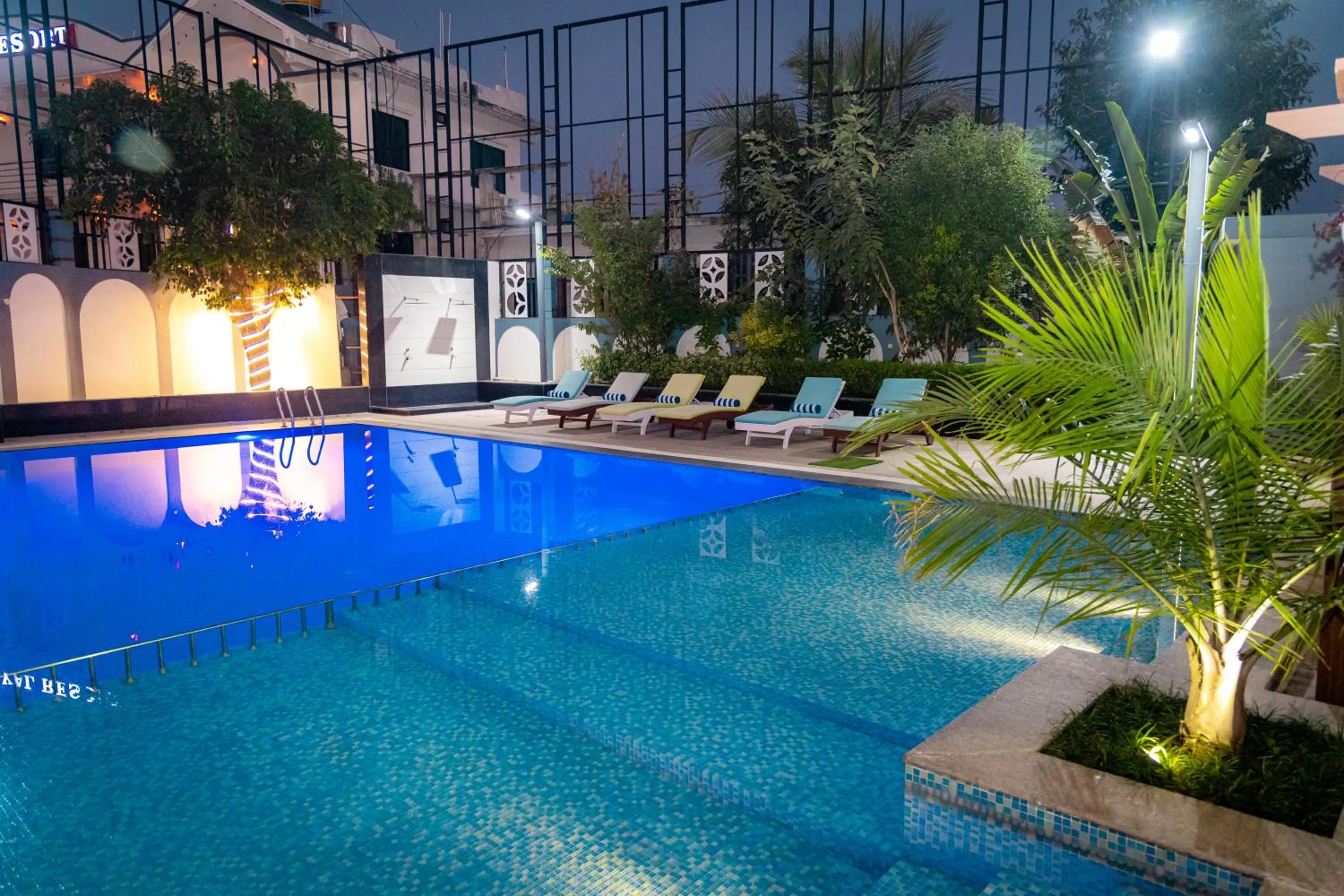 Pool view in Soaltee Westend Itahari