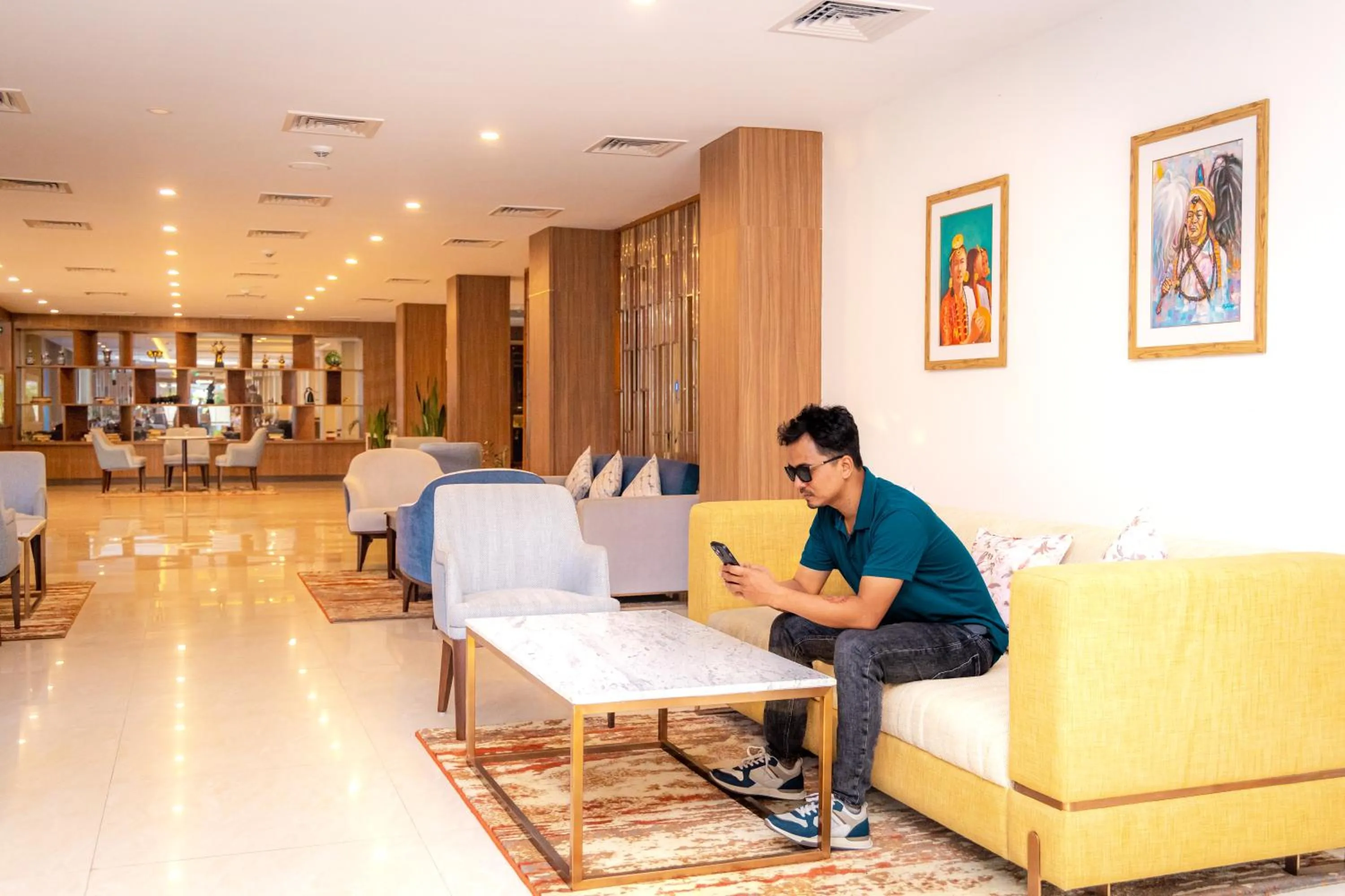 Lounge or bar in Soaltee Westend Itahari