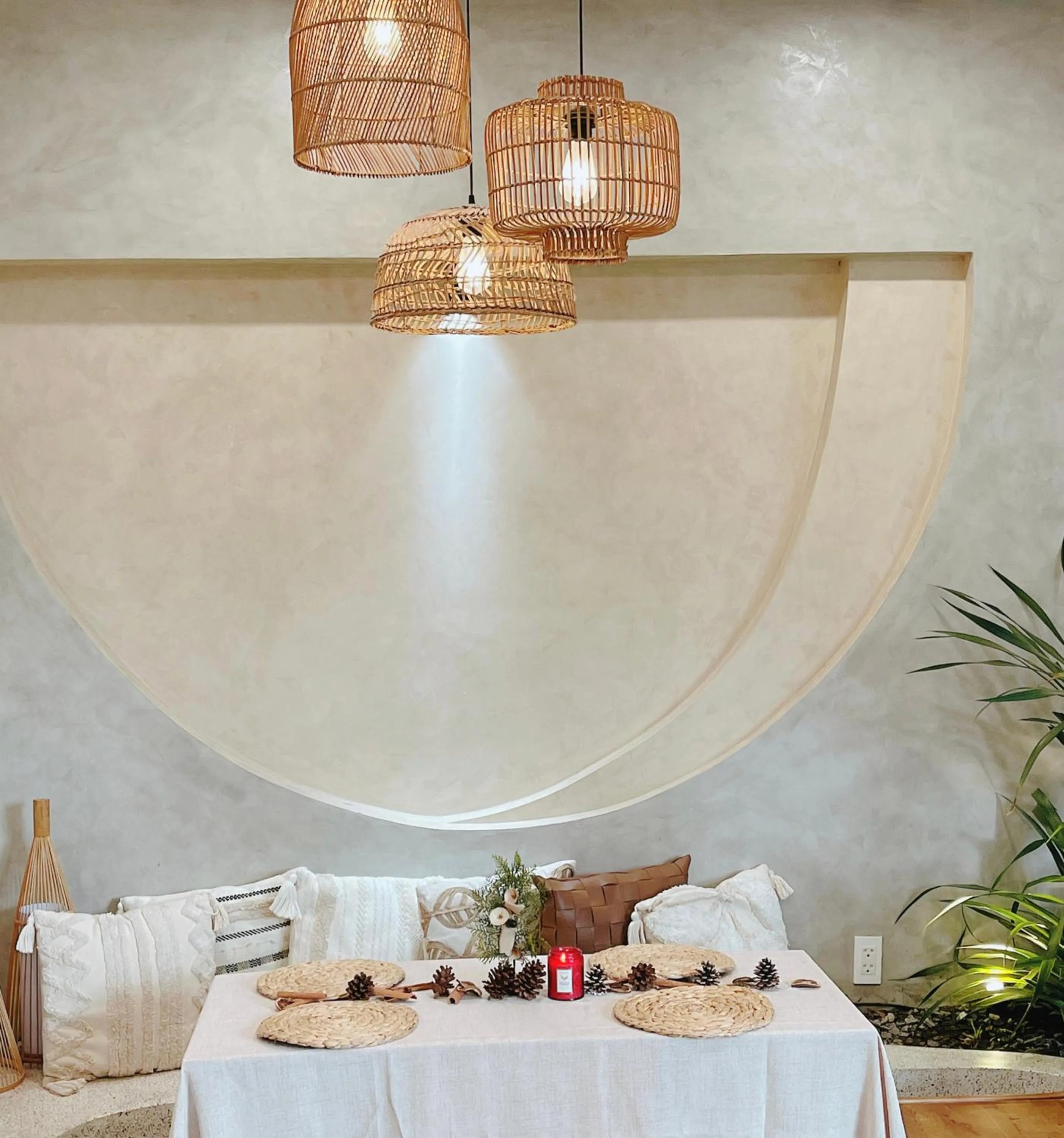 Living room in Baphu Beachwalk Apartment - 5 min walk to My Khe beach