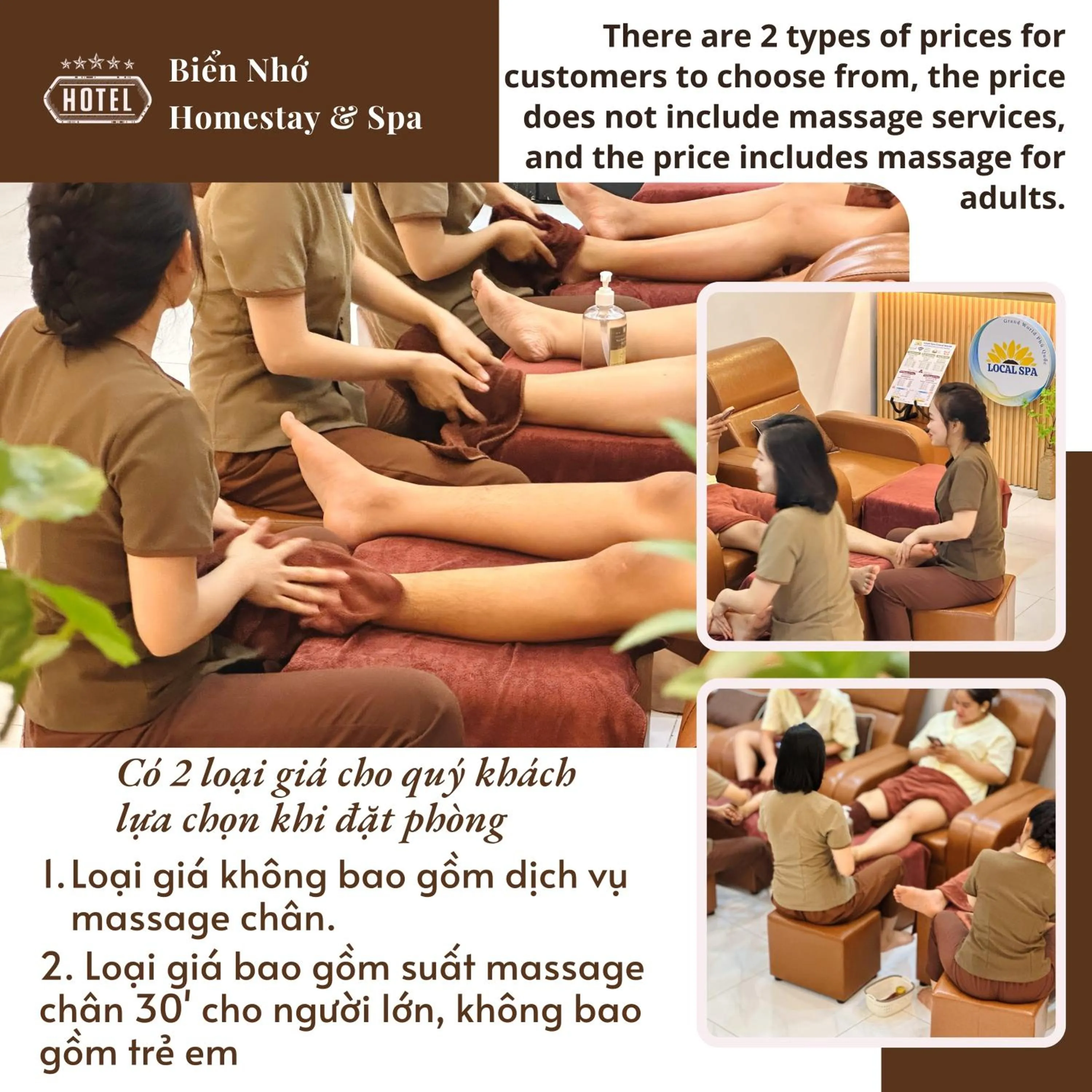 Spa and wellness centre/facilities in Biển Nhớ Homestay & Spa Phú Quốc