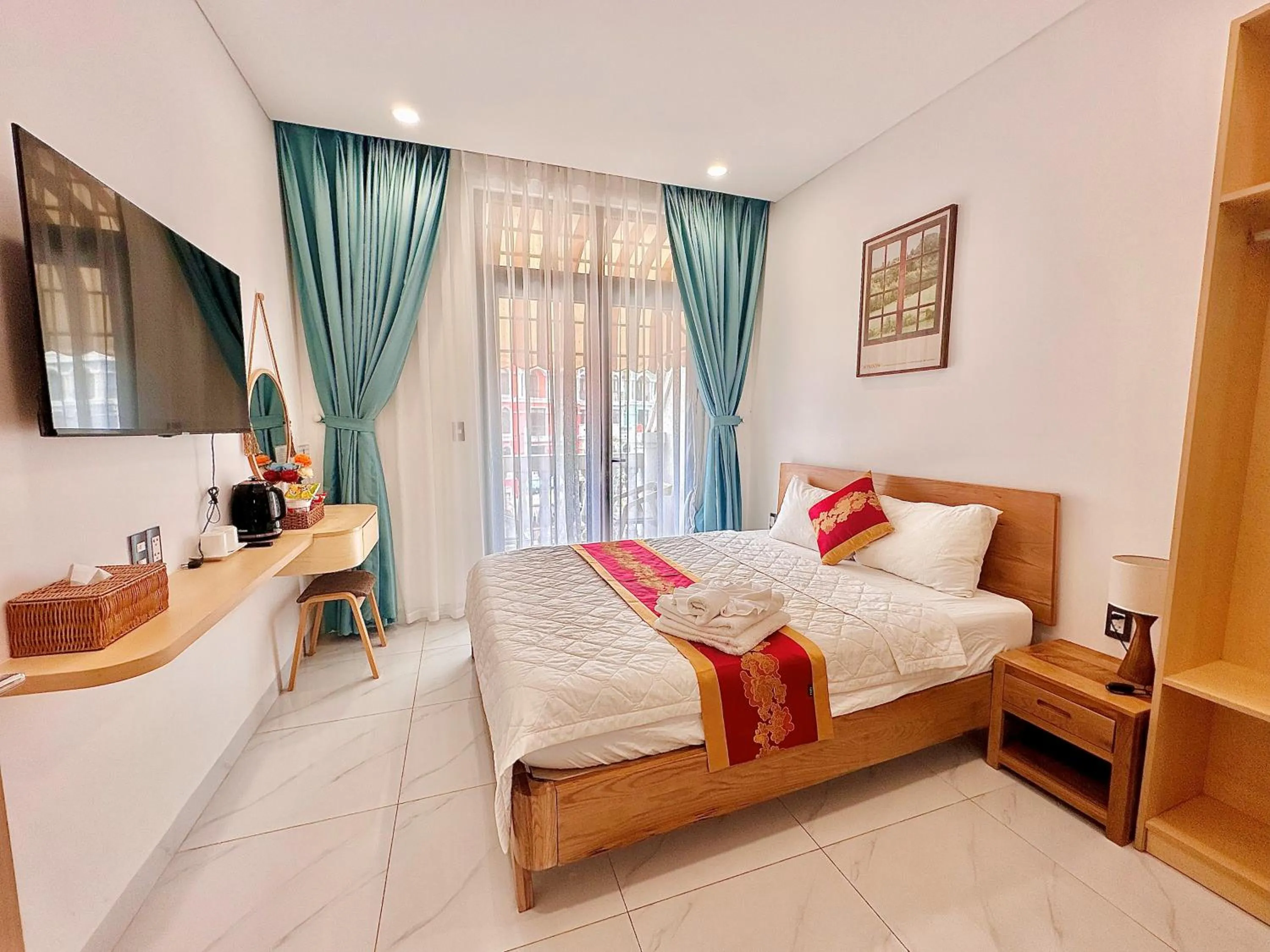 Bed in Biển Nhớ Homestay & Spa Phú Quốc