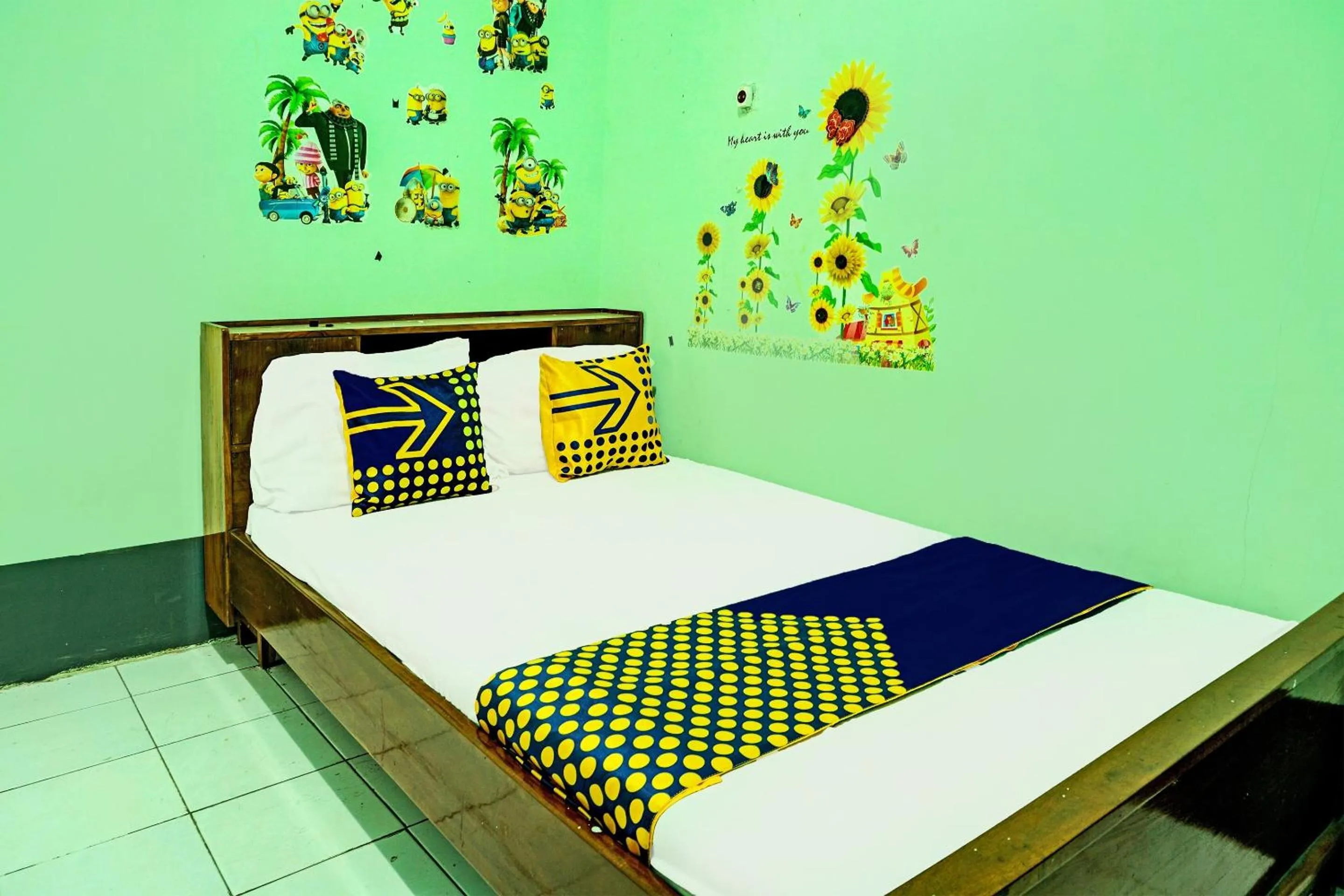 Bedroom, Bed in Hotel O Dhaha Penginapan House Syariah