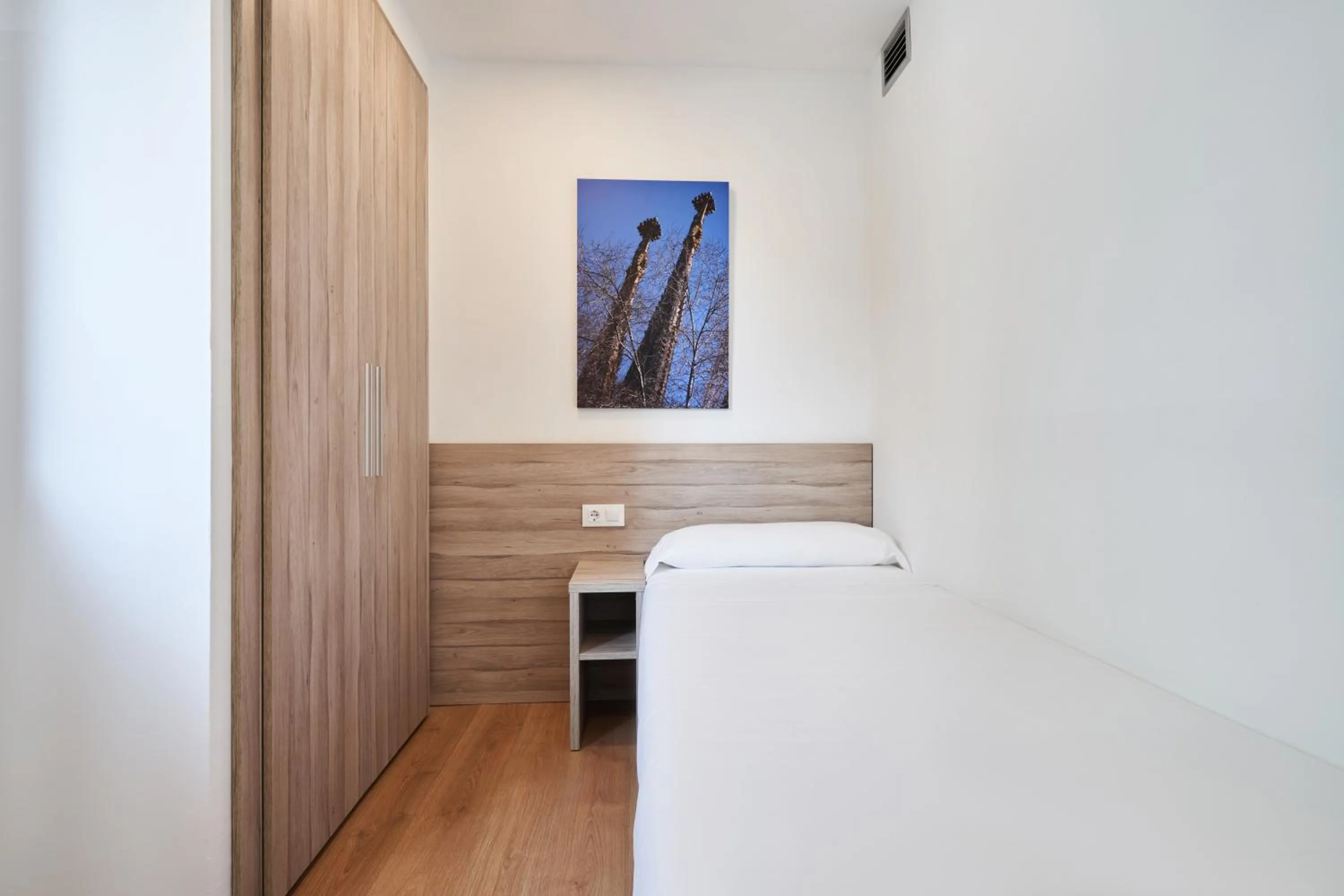 Bed in Aparthotel Augusta