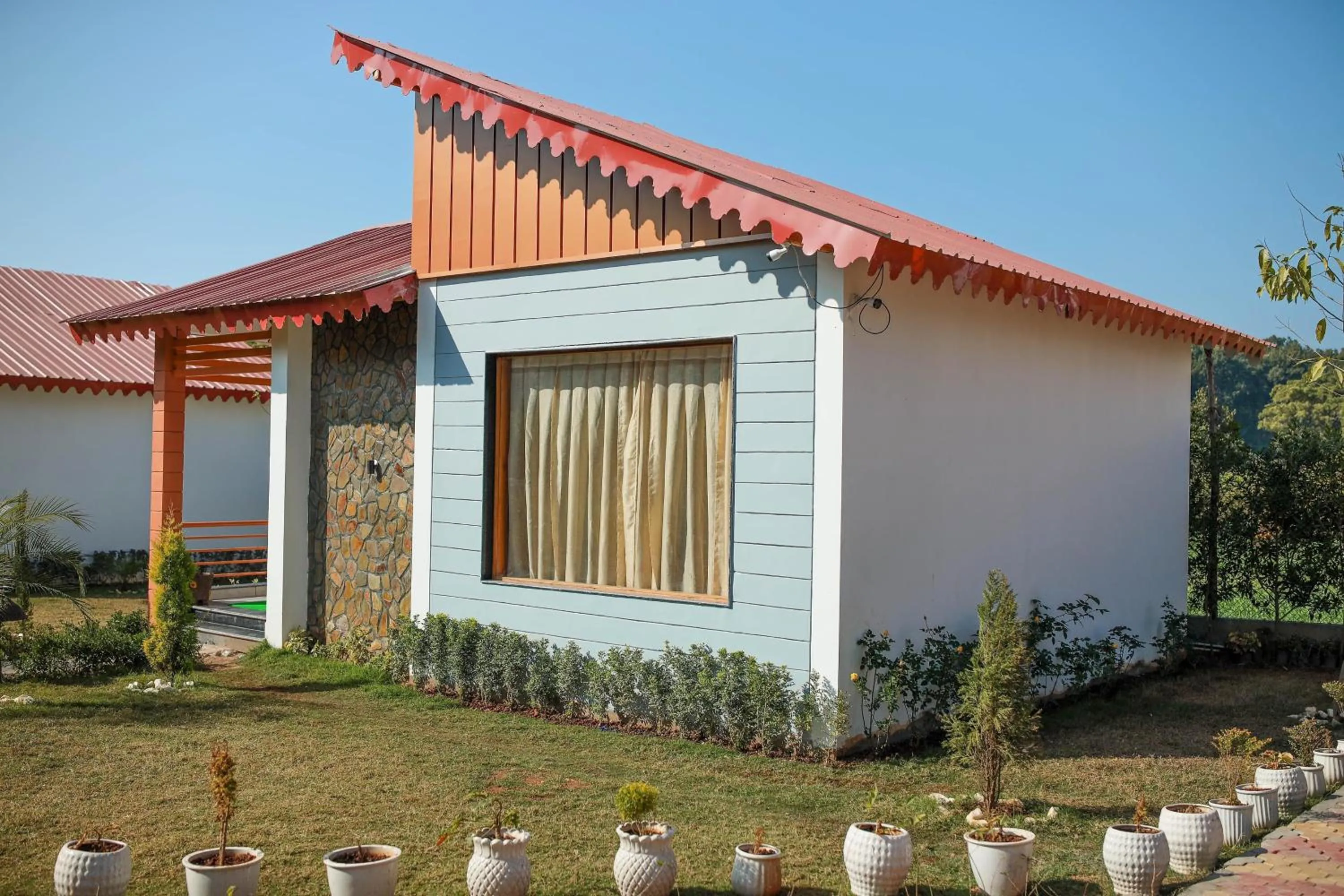 Property building in KK Jungle View Resort