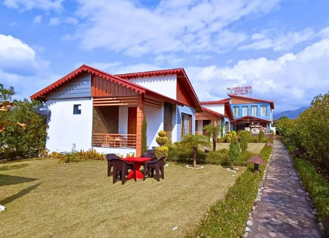 Property building in KK Jungle View Resort