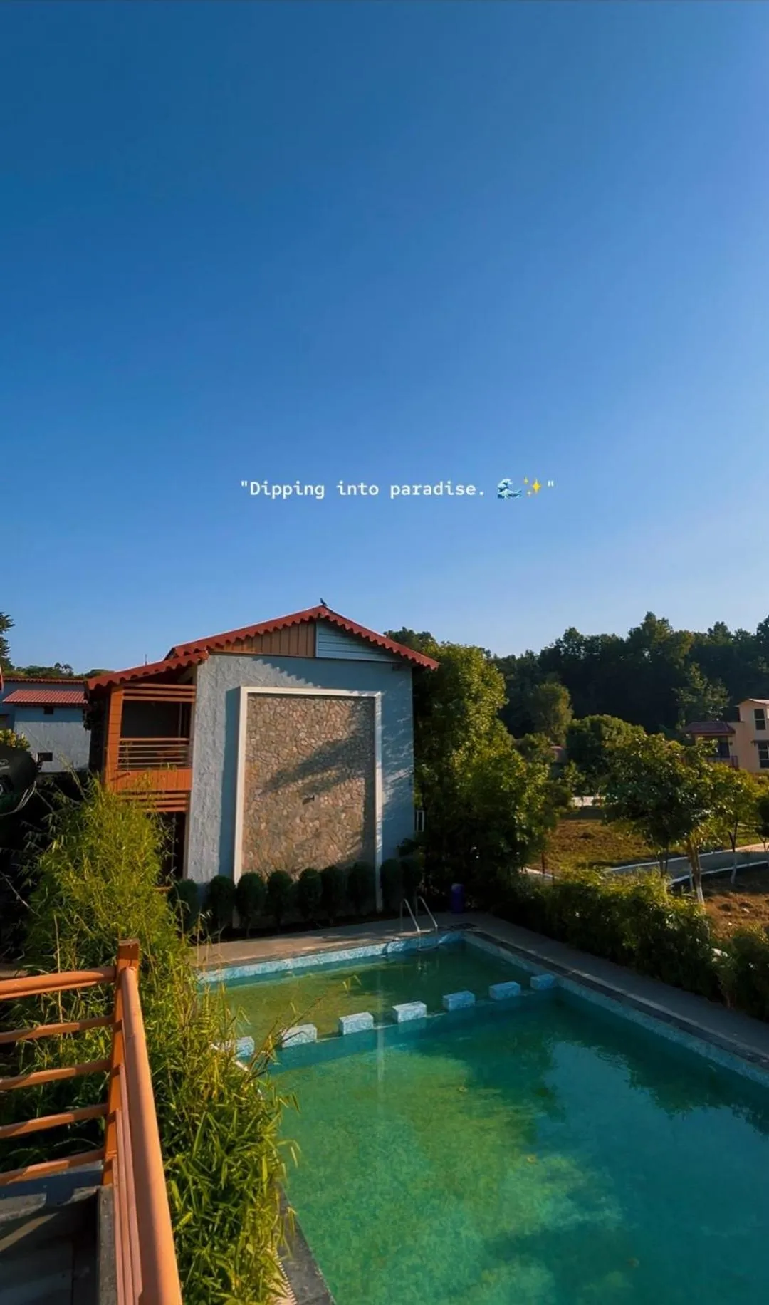 Property building in KK Jungle View Resort