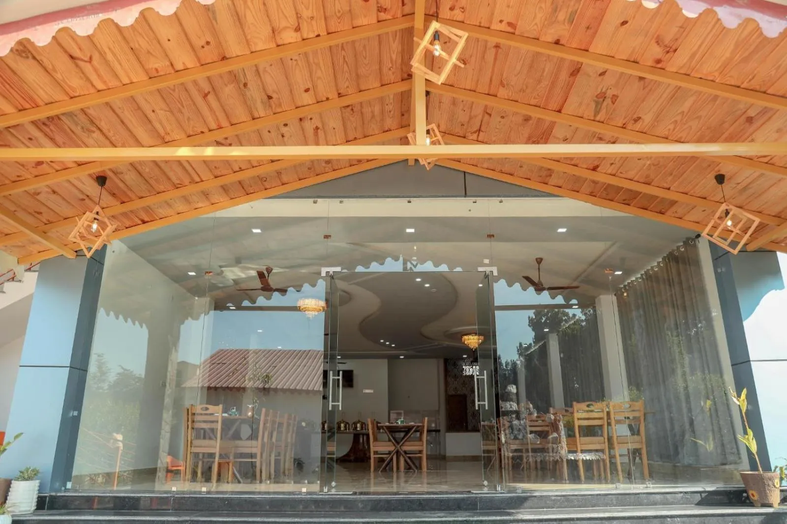 Property building in KK Jungle View Resort